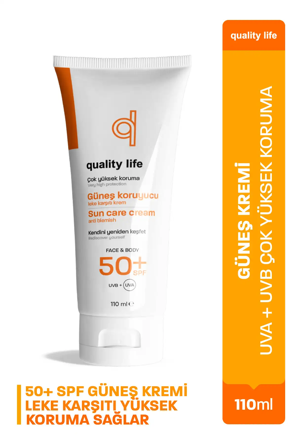 ست ضد آفتاب کودک و بزرگسال Ql 50+ فاکتور 110 میلی لیتر ضد لک برند   Quality Life(زندگی با کیفیت) به رنگ   در دسته ضد آفتاب