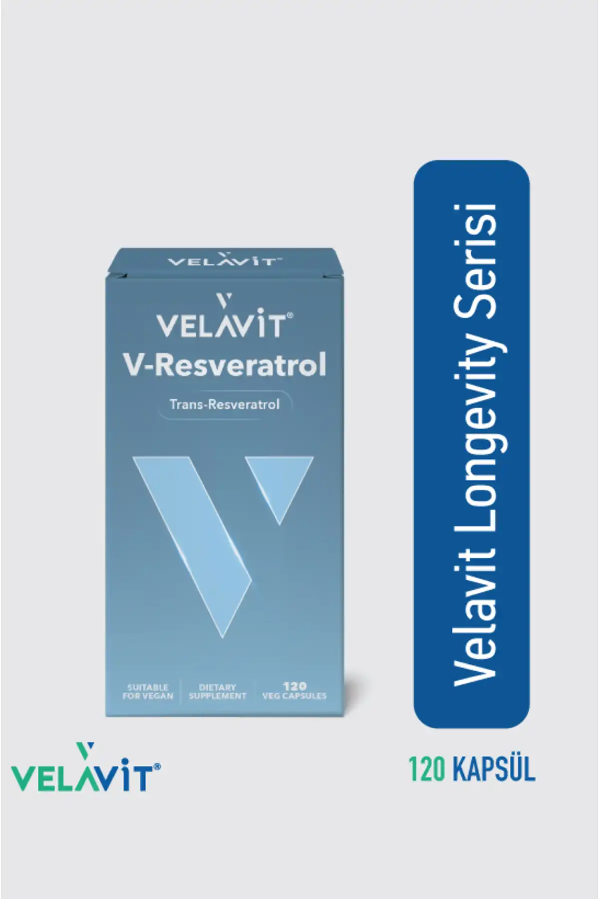 کپسول V-Resveratrol 120 برند   Velavit ( Velavit ) 