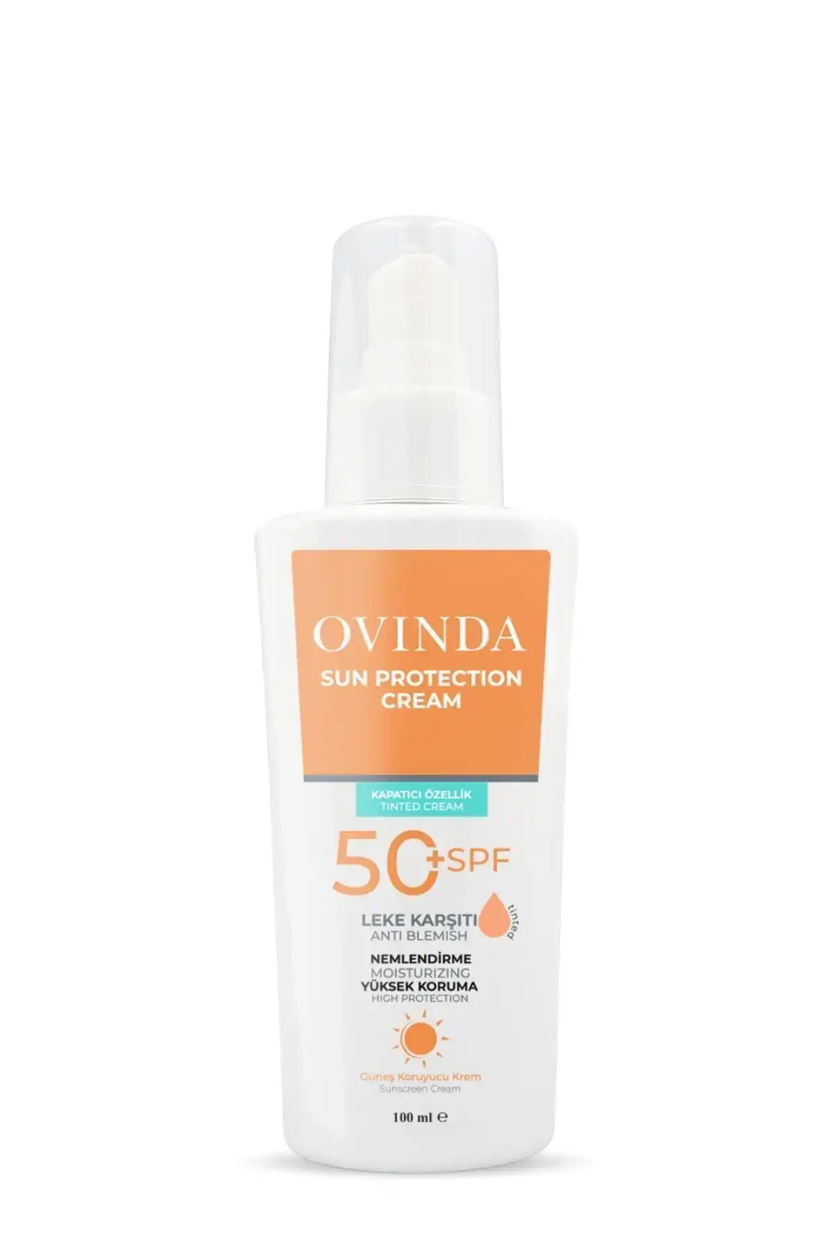 ضد آفتاب رنگی (کانسیلر) 50 Spf برند   Ovinda(اویندا) به رنگ   در دسته ضد آفتاب