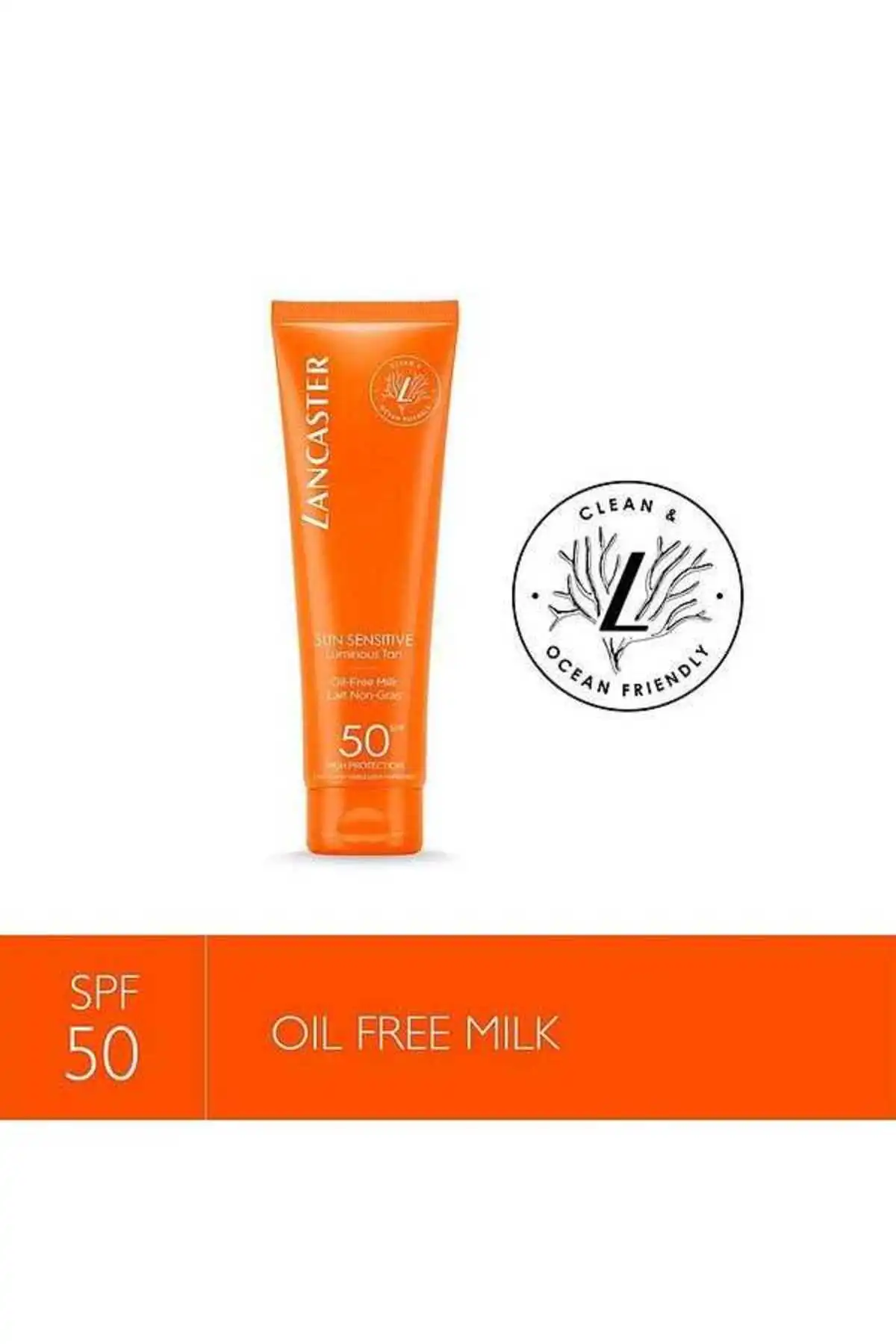 شیر بدون روغن حساس به آفتاب SPF50 150ml برند   Lancaster(لنکستر) به رنگ   در دسته ضد آفتاب