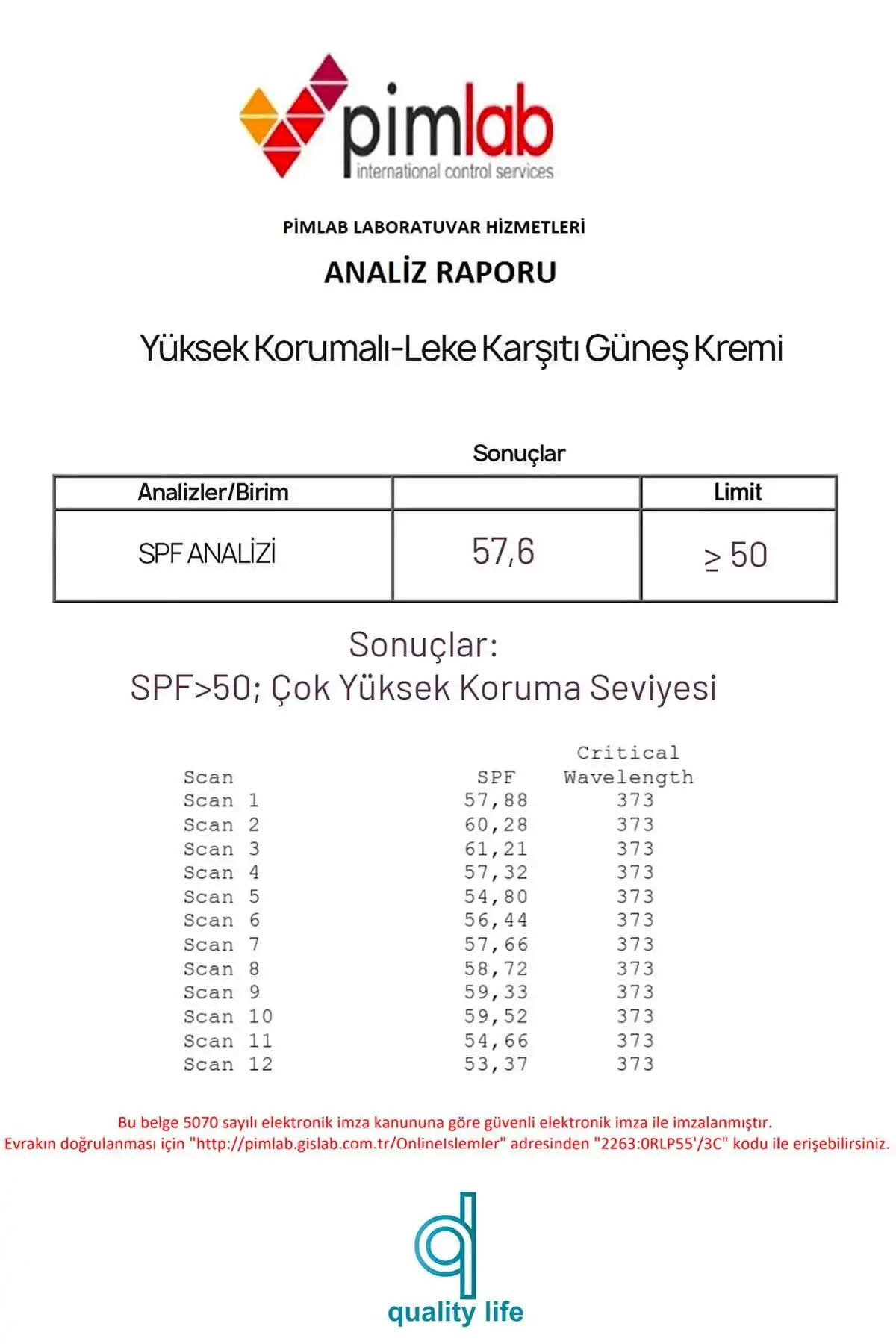 کرم ضد آفتاب صورت Ql 50+ Spf هیالورونیک اسید و کلاژن 50 میلی لیتر Uva + Uvb محافظت بسیار بالا برند   Quality Life(زندگی با کیفیت) به رنگ   در دسته ضد آفتاب