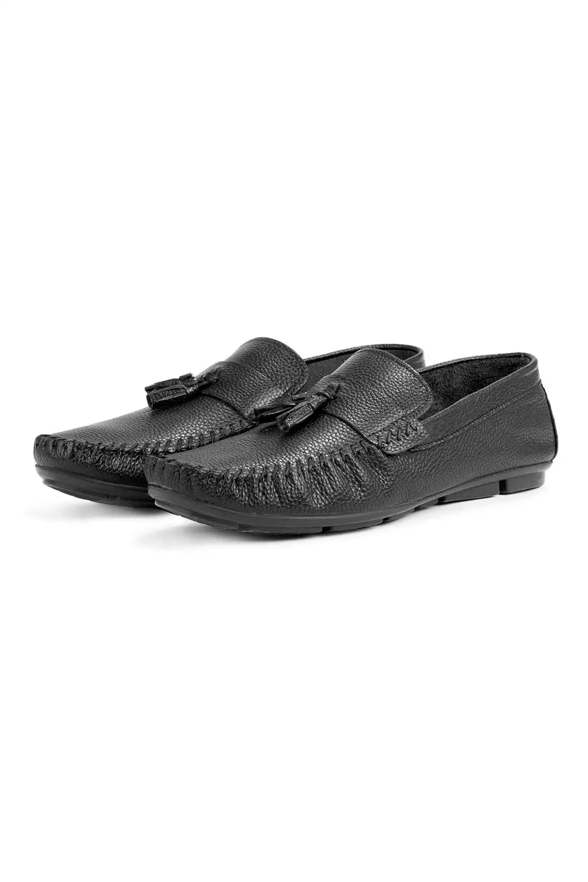 Kaila LEANINE LEATHINE COMFORT HORMOPEDIC MEN ، کفش های پدر ، کفش های پدر ، کفش های ارتوپدی ، نان برند   Ducavelli ( دواولی )  به رنگ  سیاه