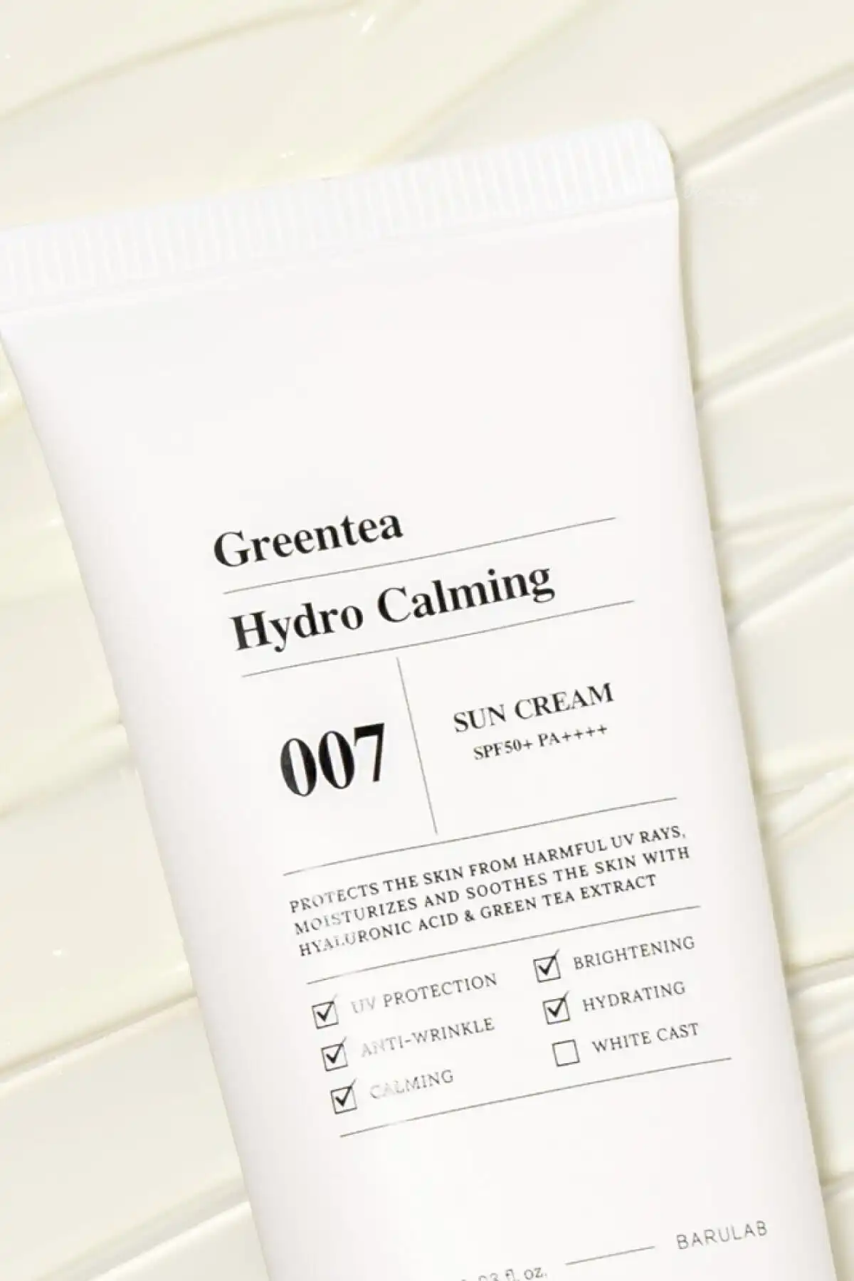 کرم ضد آفتاب آرام بخش Greentea Hyrdo - کرم ضد آفتاب فیلتر شده شیمیایی با چای سبز 60 میلی لیتر برند   به رنگ   در دسته ضد آفتاب
