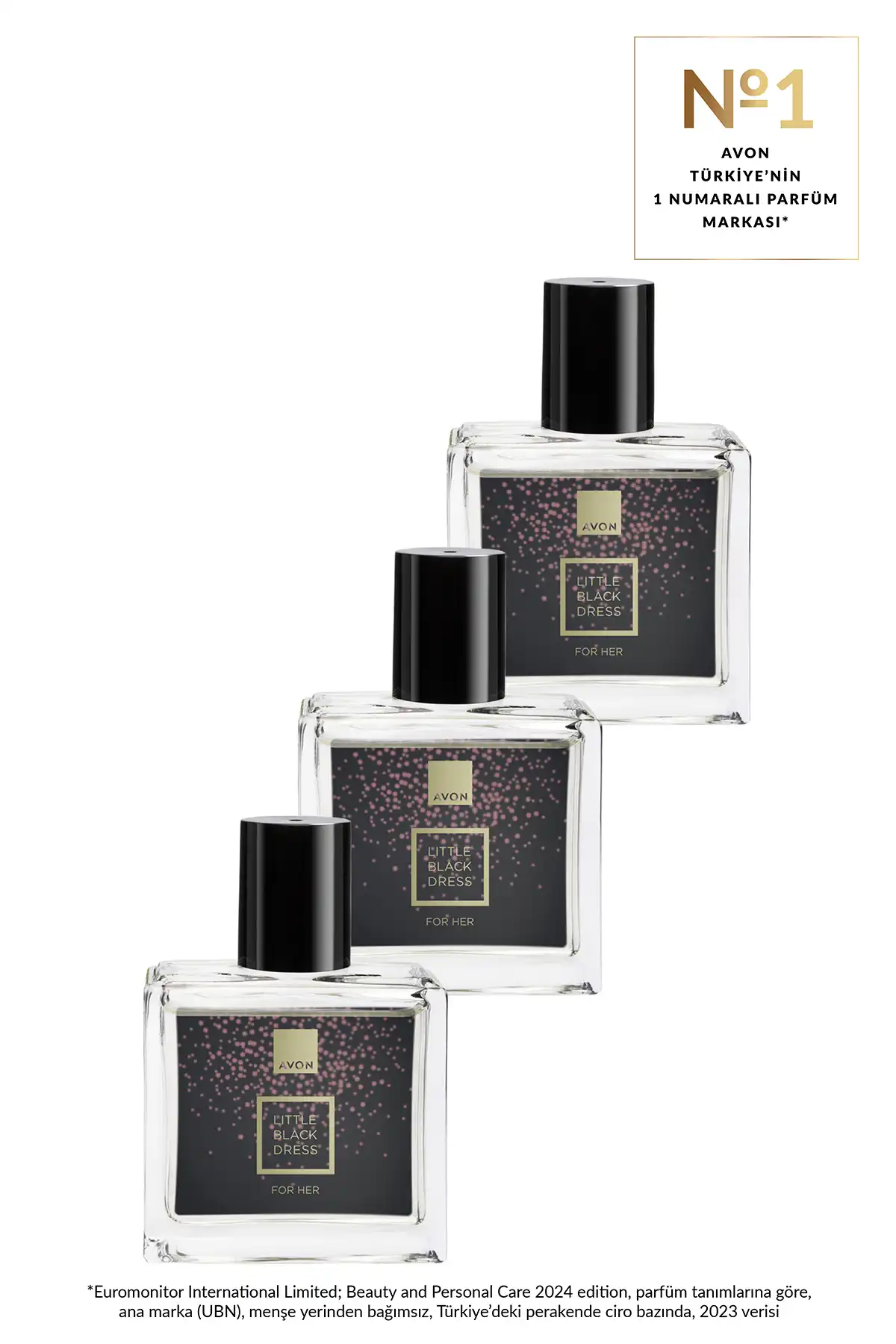 عطر زنانه لباس مشکی کوچک Edp 30 میلی لیتر. مجموعه سه تایی برند   Avon(آوون) به رنگ  سفید در دسته عطر و ادکلن