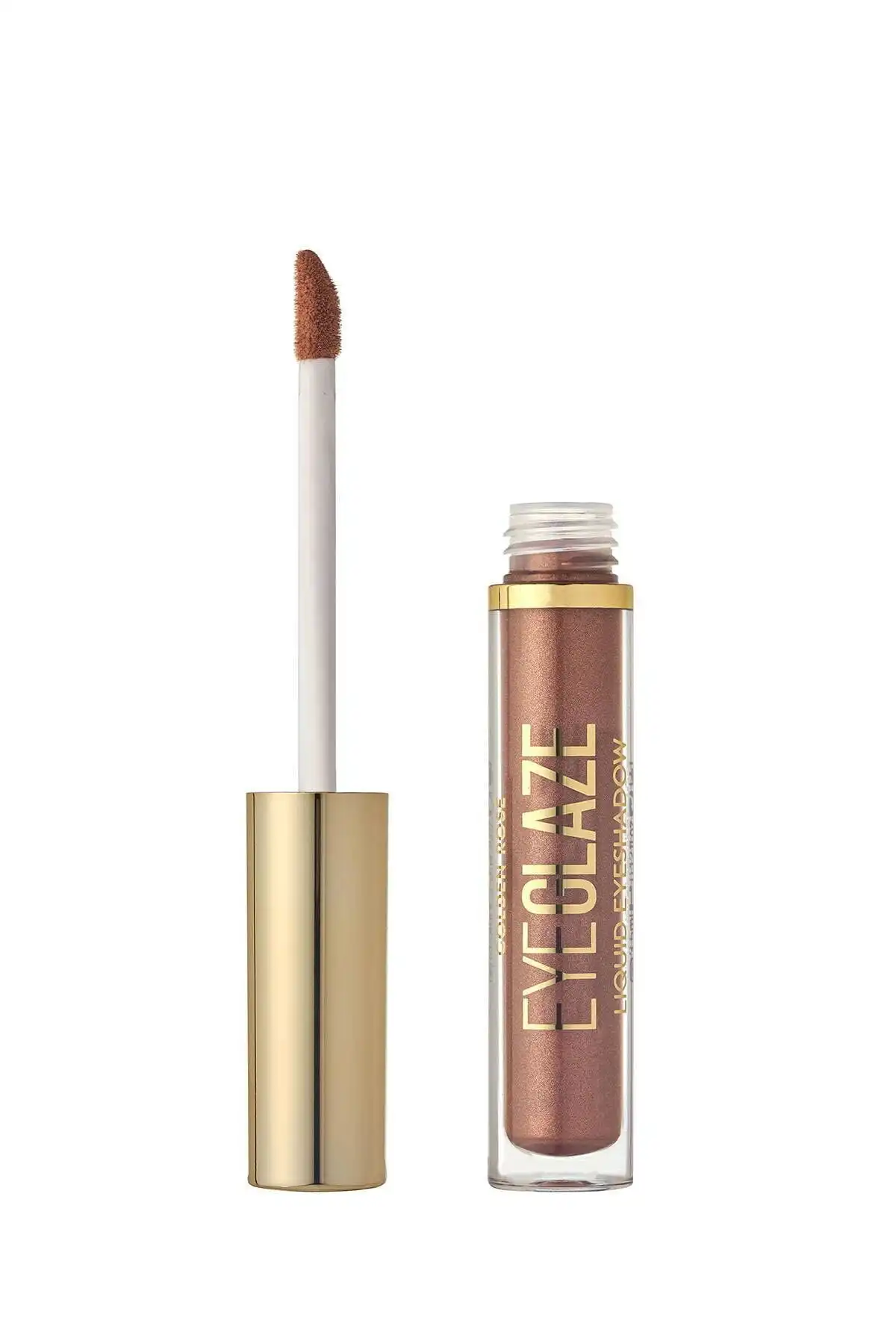 سایه چشم مایع - GR EYE GLAZE LIQUID EYESHADOW NO:07 TOPAZ برند   Golden Rose(رز طلایی) به رنگ   قهوه ای