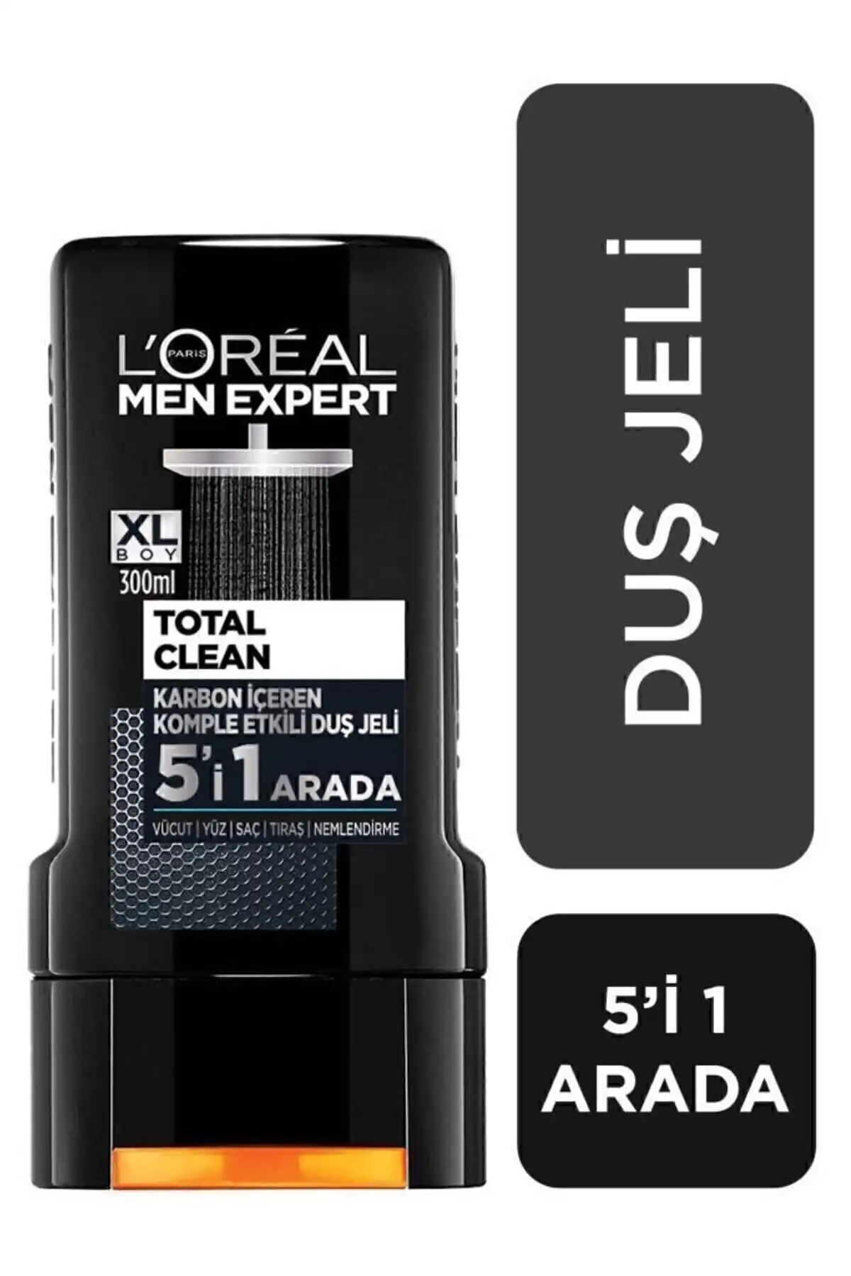 ست مراقبتی مردانه Xl Total Clean ژل شستشوی صورت ژل دئودورانت با ذغال خالص برند   L'Oreal Paris Men Expert(کارشناس مردان لورآل پاریس) به رنگ   در دسته ست مراقبت از پوست