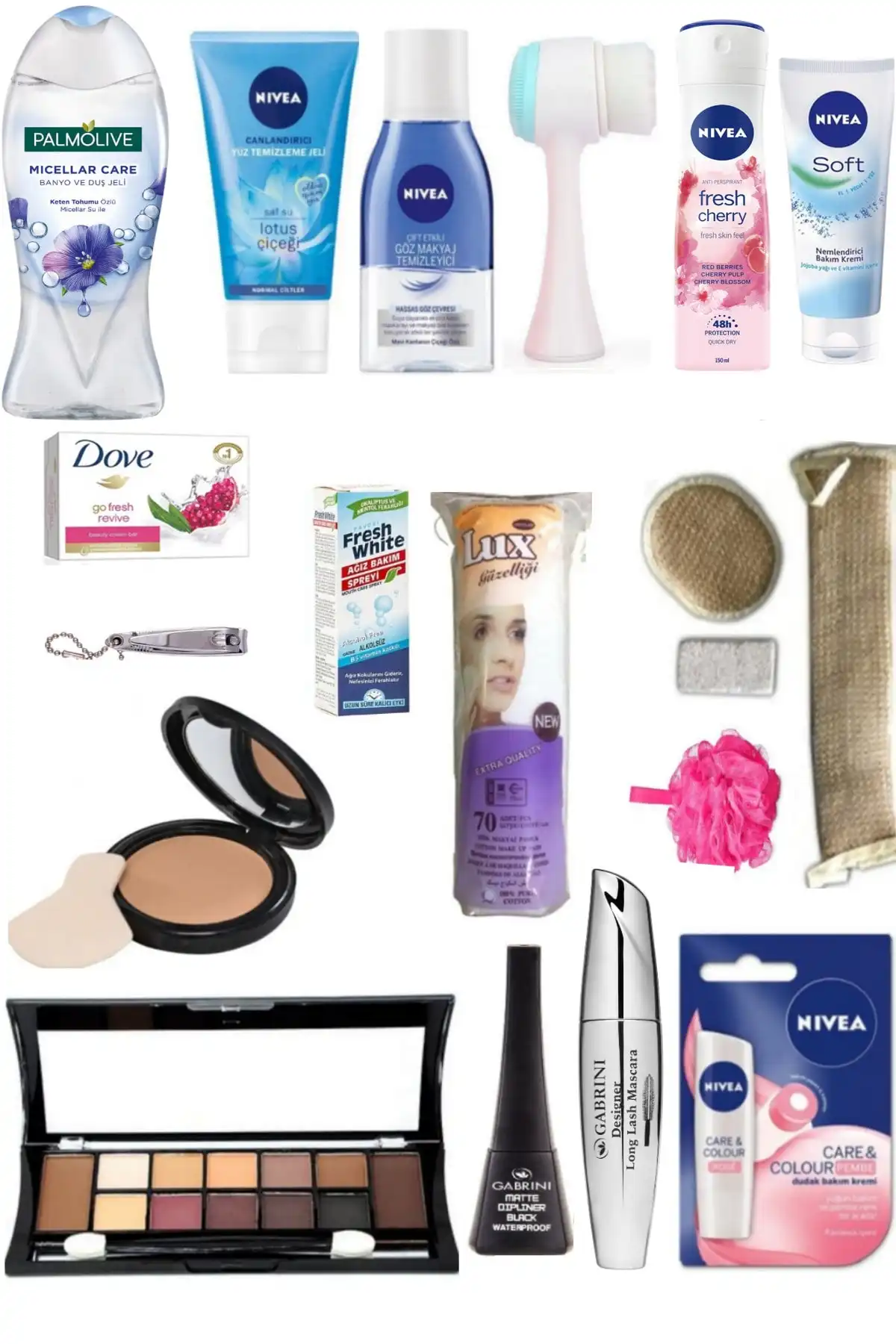 پک عروسی آرایش نامزدی عروس برند   Nivea(Nivea) به رنگ   در دسته ست مراقبت از پوست
