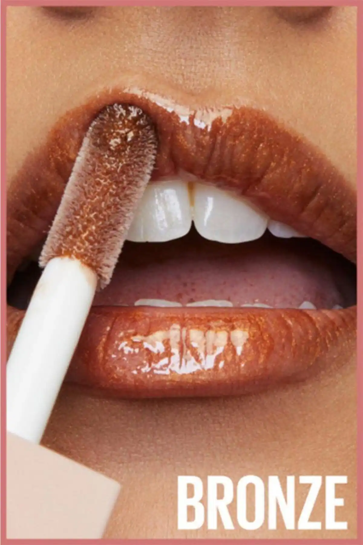 Lifter Gloss Moisturizing Lip Gloss - 018 برنز برند   Maybelline New York(میبلین نیویورک) به رنگ  فلزی