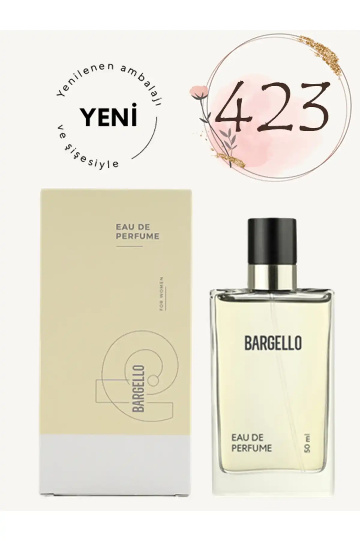 423 عطر زنانه 50 میلی لیتر EDP FLORAL Brg42350ml برند   Bargello ( بارجلو )  در دسته عطر و ادکلن