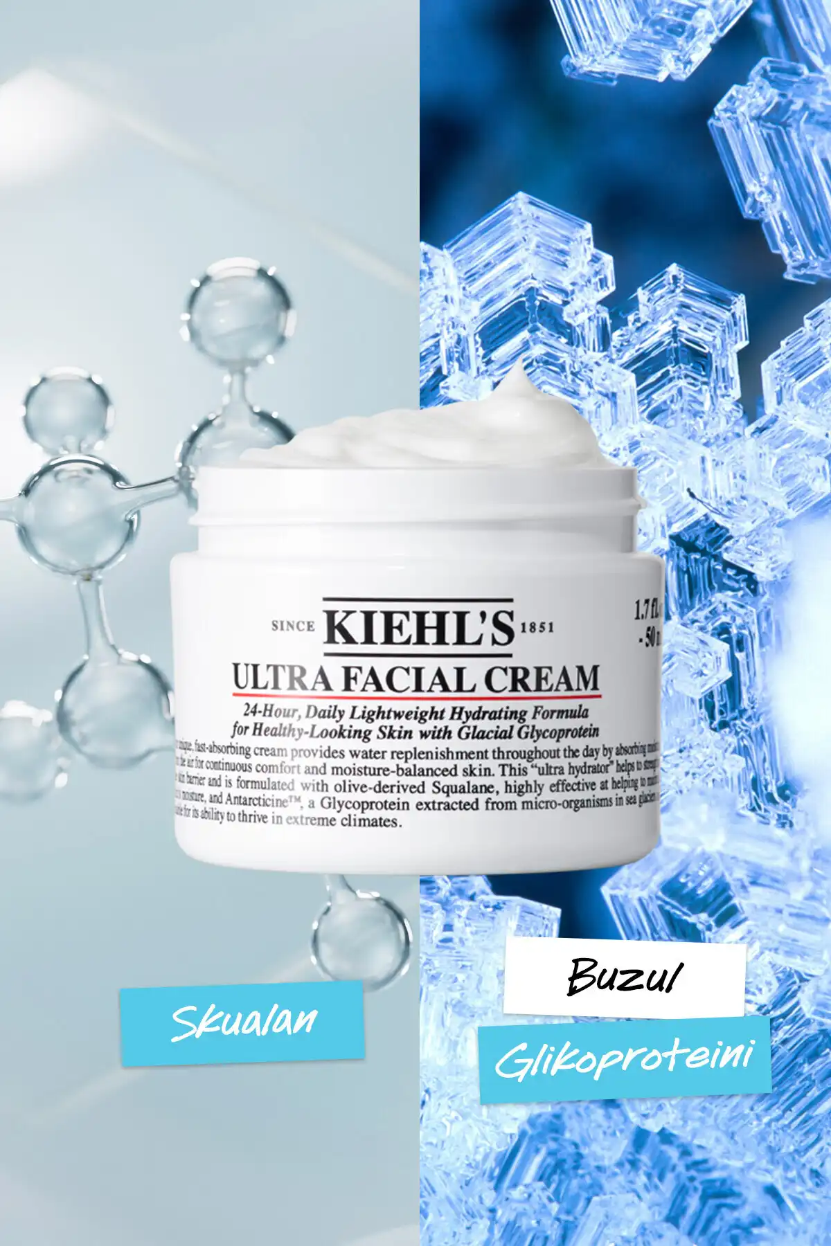 ست کرم صورت Ultra Moisture Duo Set برند   Kiehl's(کیهل) به رنگ   در دسته ست مراقبت از پوست