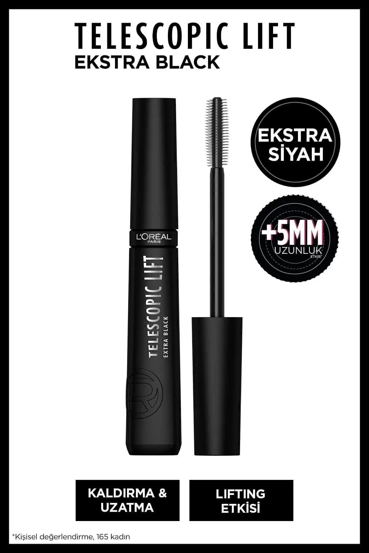 ریمل تلسکوپی Lift Extra Black برند   L'Oreal Paris(لورآل پاریس) به رنگ  