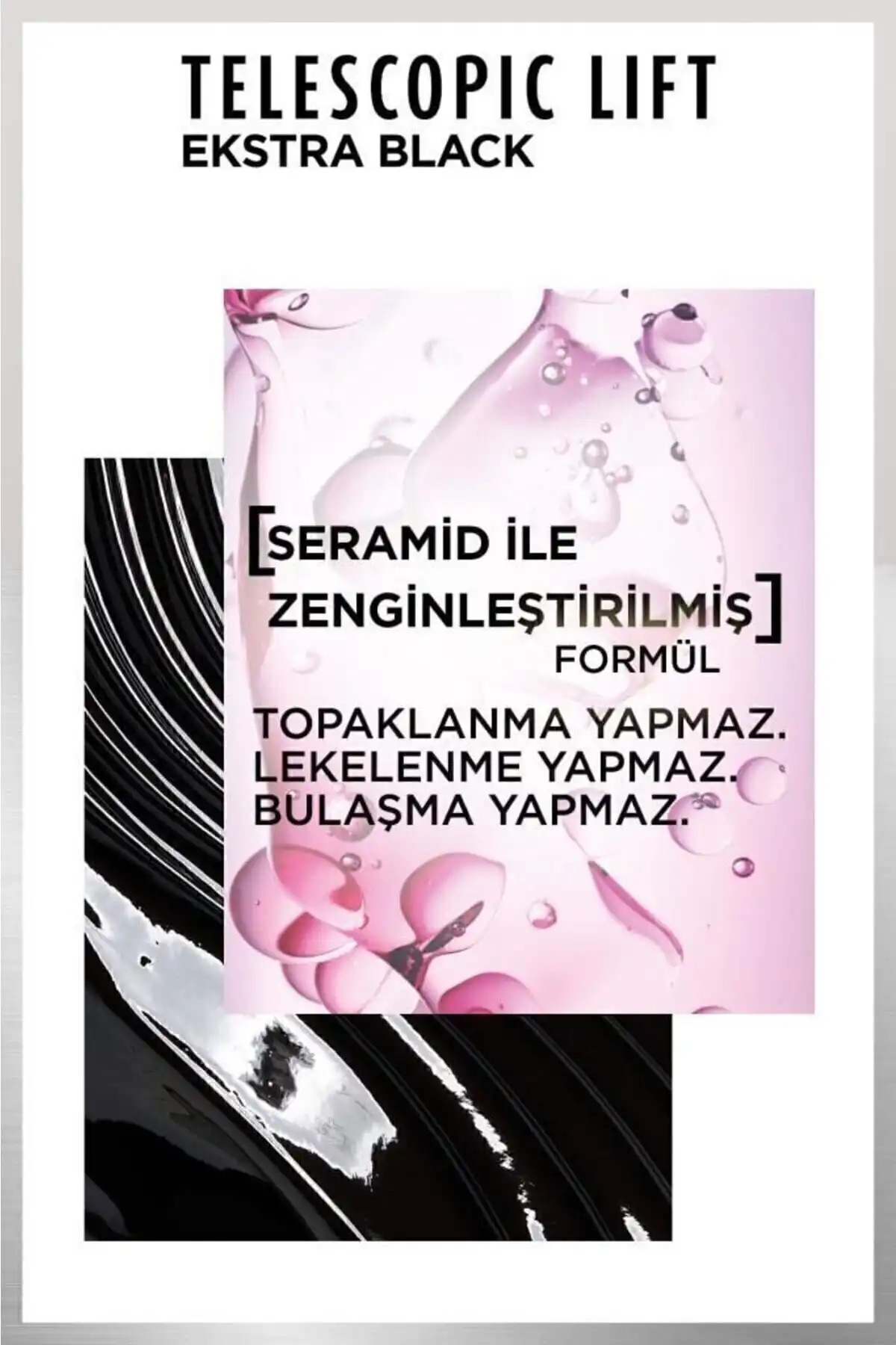 ریمل تلسکوپی Lift Extra Black برند   L'Oreal Paris(لورآل پاریس) به رنگ  