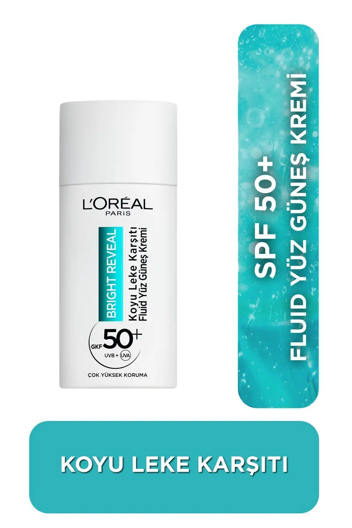 کرم ضد آفتاب روزانه صورت Bright Reveal SPF 50+ Anti-Dark Spot Fluid 50ml برند   L'Oreal Paris(لورآل پاریس) در دسته مراقبت از پوست