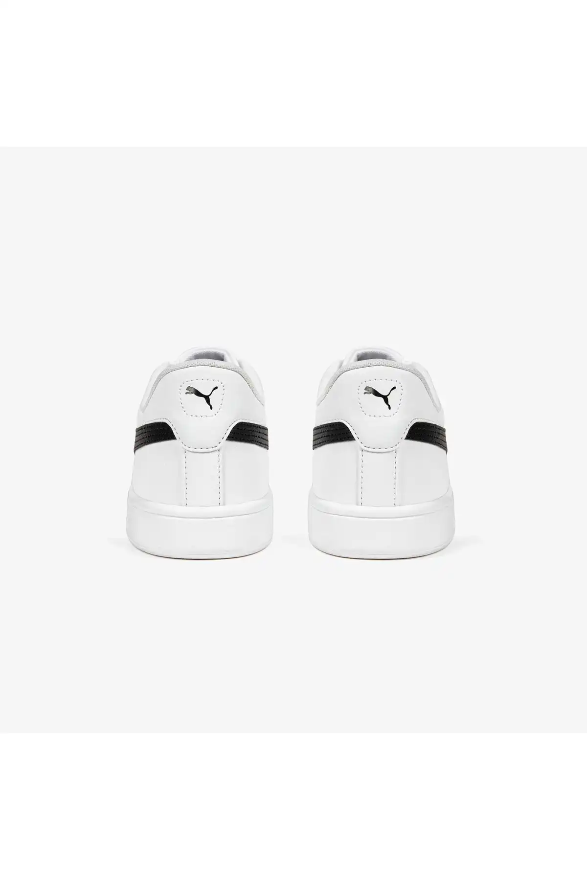 Puma Smash 3 0 Buck Unisex Sports Shoes 392336 08 White Black Price, Reviews - Trendyol برند   Puma به رنگ  سفید