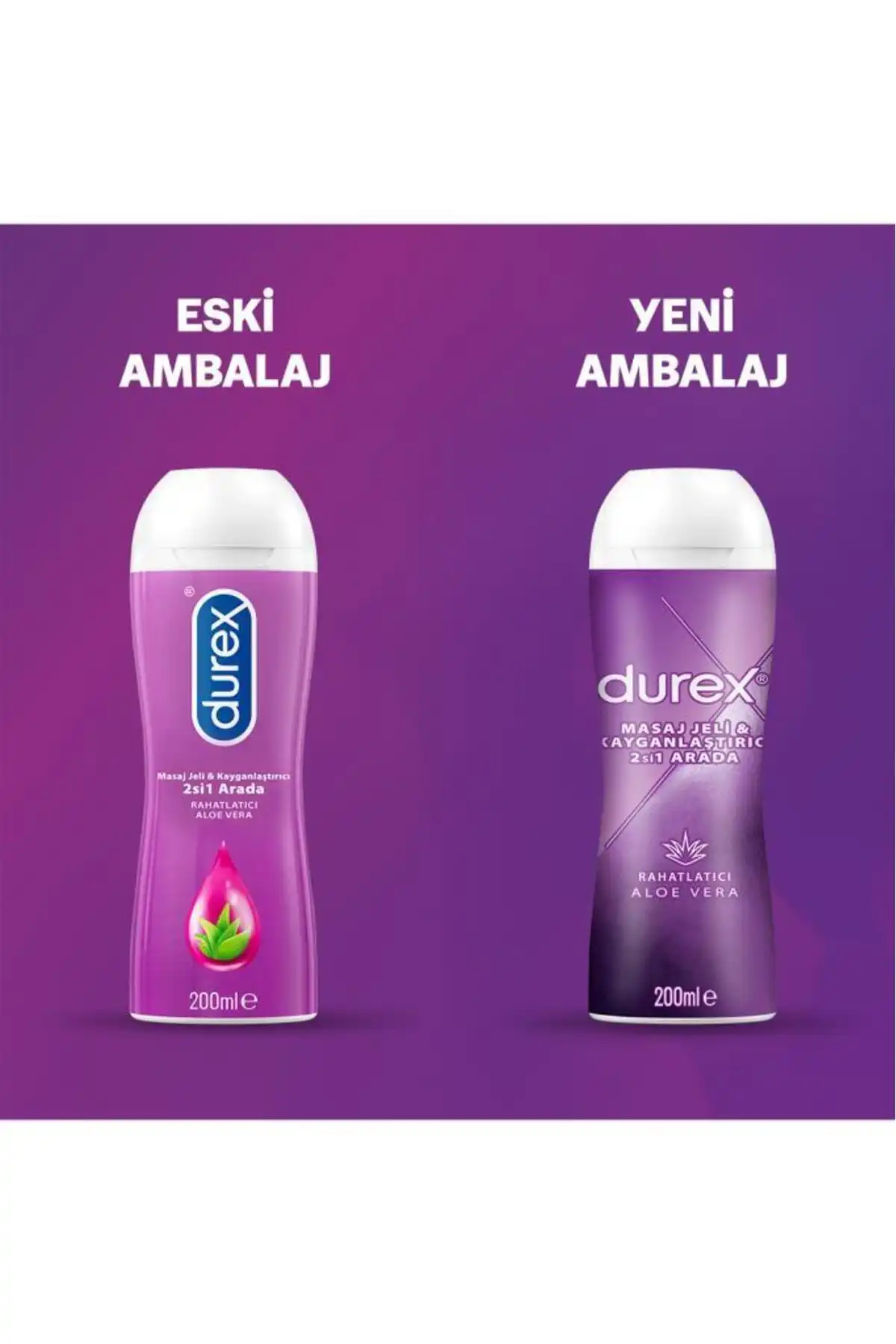 Durex Play 2 Slker روان کننده Aloe Vera Gel 200 میلی لیتر برند   Durex ( دورکس ) 