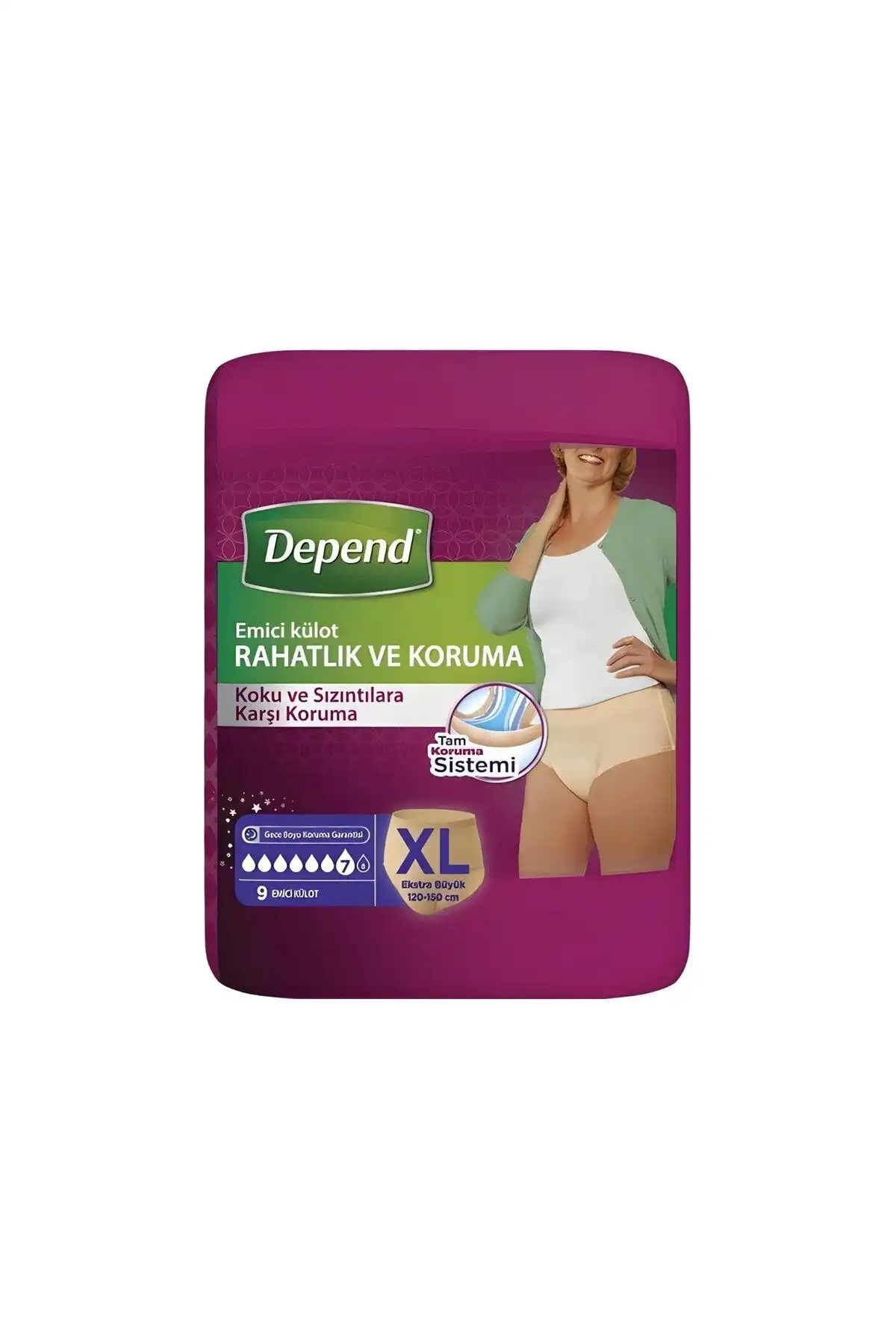 وابسته به درد زنان SMiCi برند  Depend ( استهلاک ) 