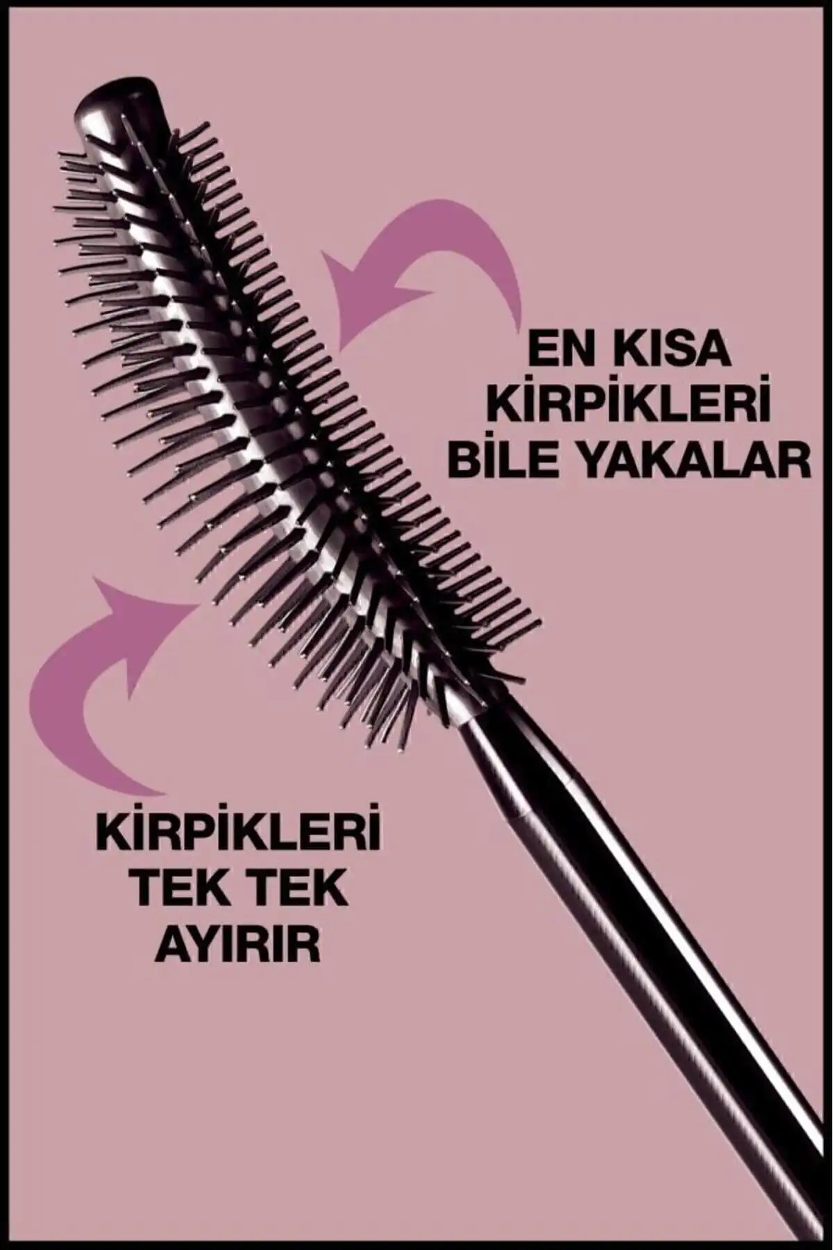 ریمل مشکی شدید لش Sensational با جلوه فن - مشکی فوق العاده برند   Maybelline New York(میبلین نیویورک) به رنگ  مشکی