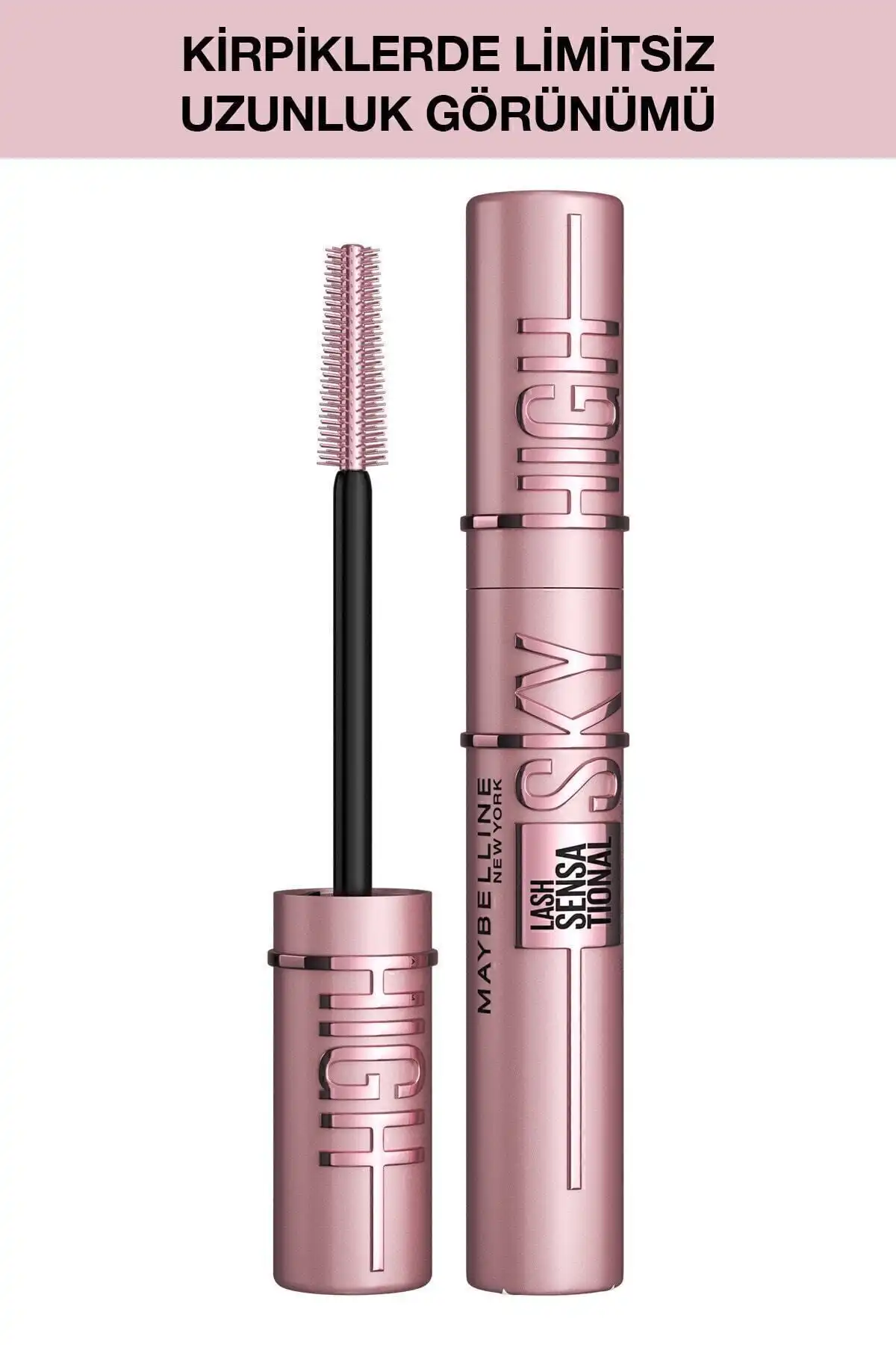 ریمل Lash Sensational Sky High 7.2 ml & ریمل Mini Sky High 4.5 میلی لیتری برند   Maybelline New York(میبلین نیویورک) به رنگ  
