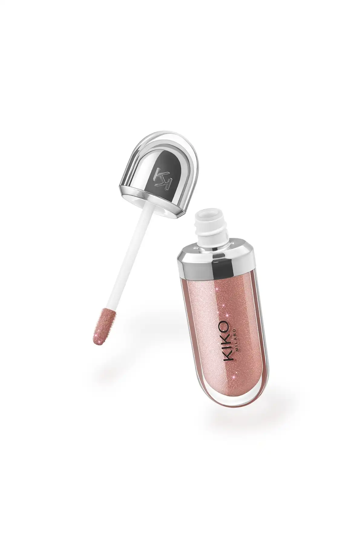 براق لب - 3d Hydra Lipgloss 20 Chestnut برند   KIKO(کیکو) به رنگ   قهوه ای در دسته حالت دهنده مو