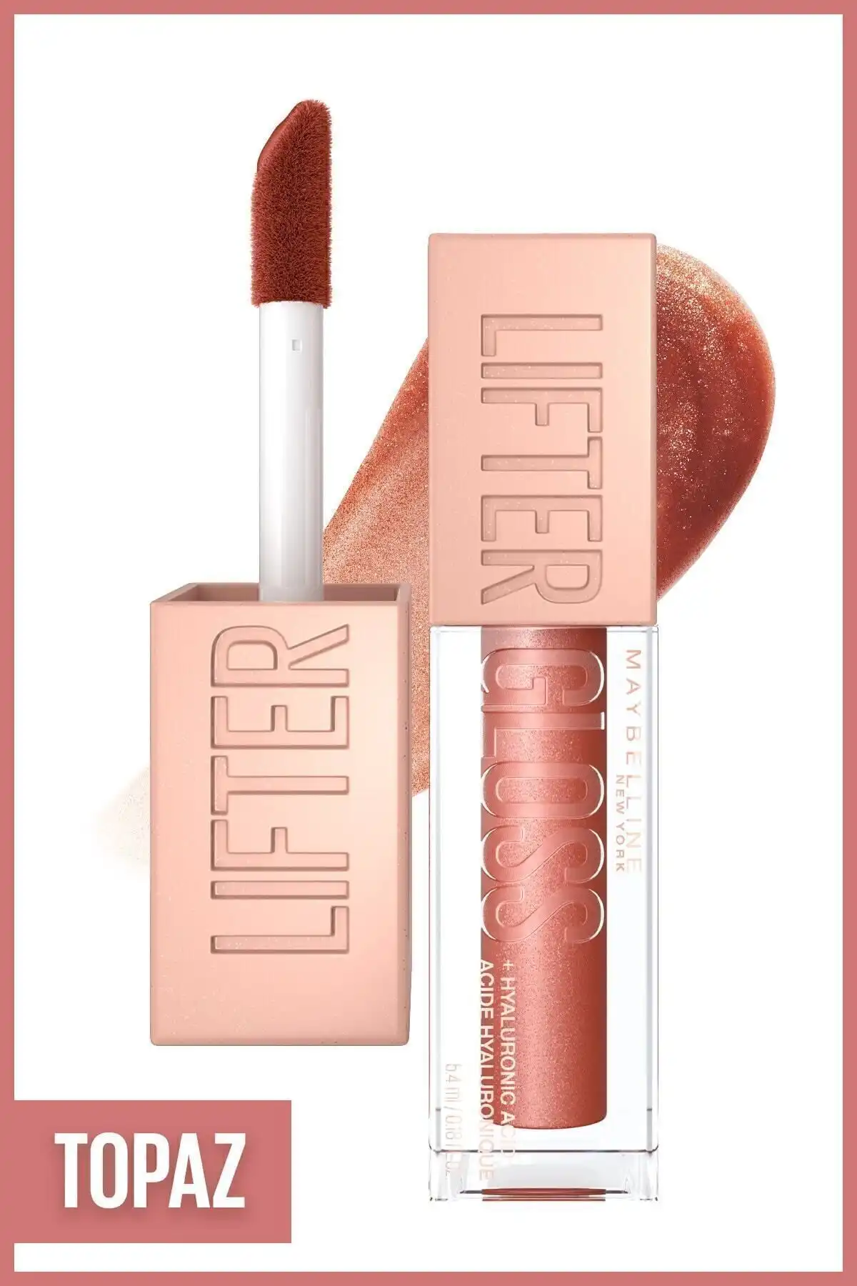Lifter Gloss Moisturizing Lip Gloss - 009 Topaz برند   Maybelline New York(میبلین نیویورک) به رنگ   قهوه ای