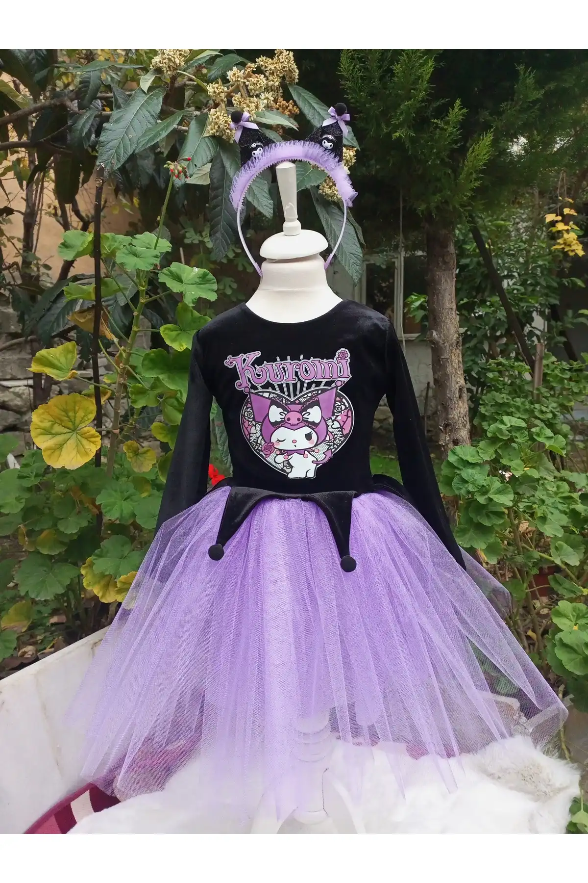 ست لباس خواب دخترانه دخترانه 2 تکه پارچه ای طرح توت فرنگی برند   anne dokunuşu gibi KUZUM BEBE به رنگ  بنفش در دسته لباس بچگانه و لباس کودک