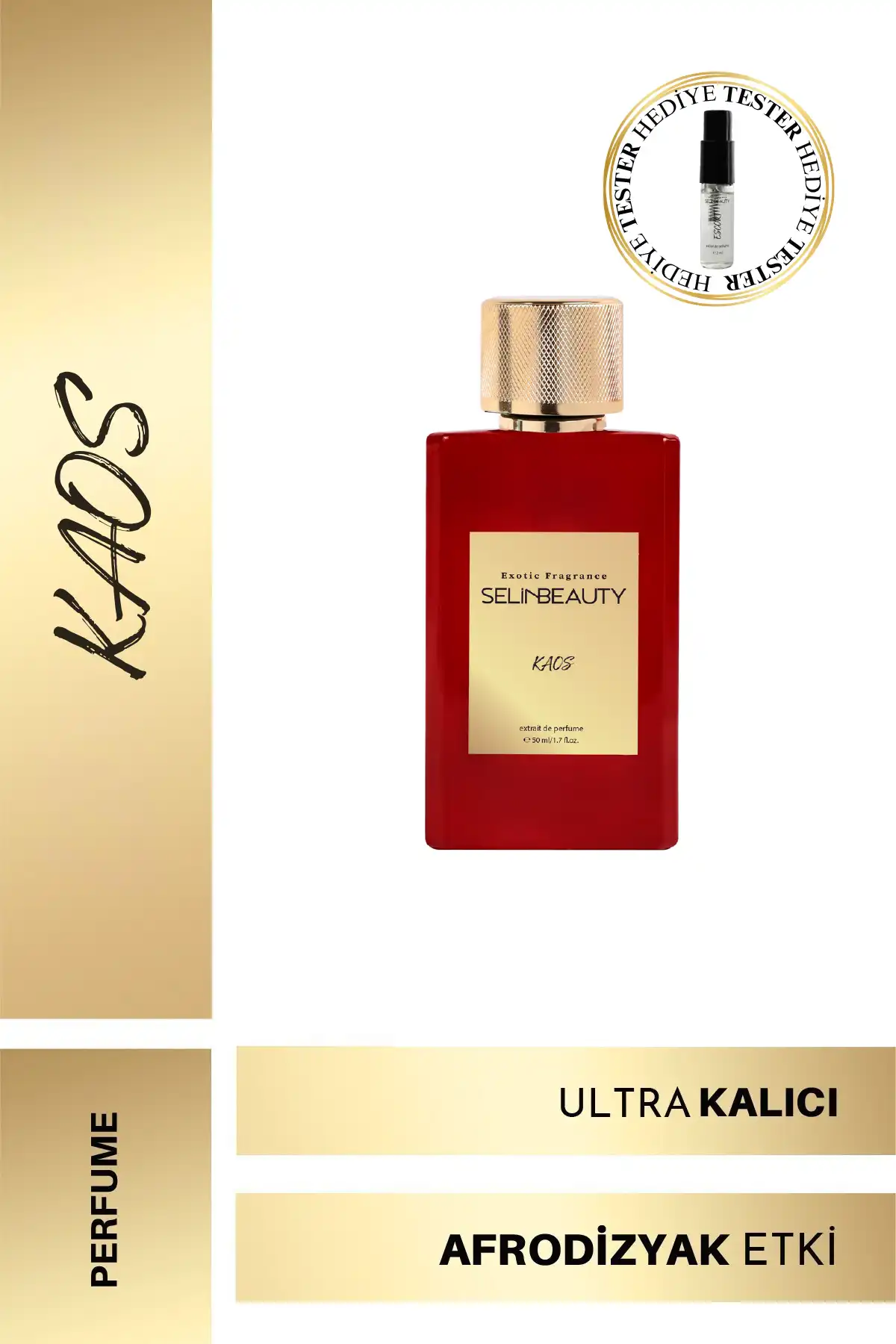 عطر زنانه Exotic Kaos Extrait De Parfum 50 ml برند   Selin Beauty(سلین بیوتی) در دسته عطر و ادکلن