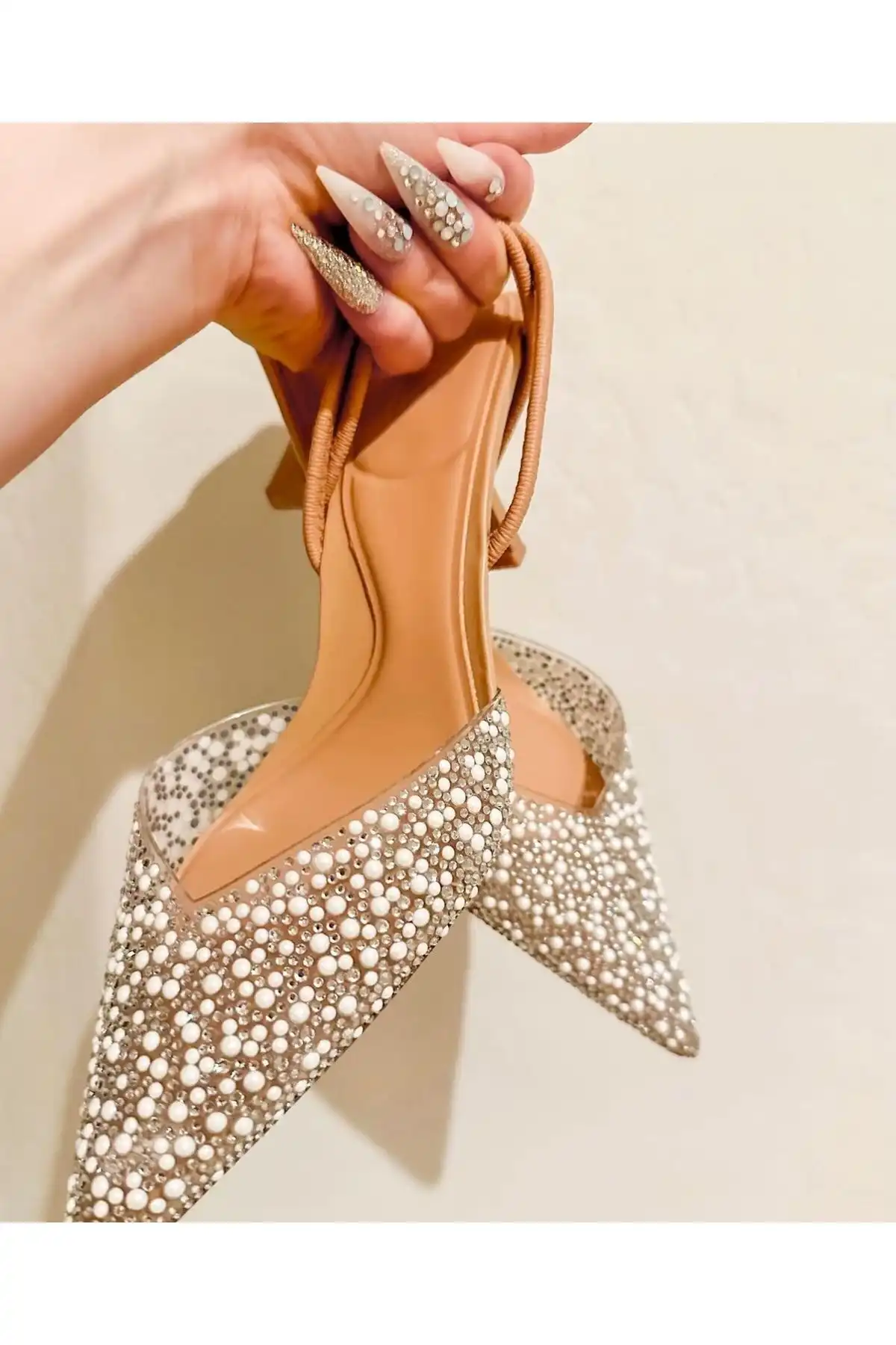کفش مجلسی زنانه اصل ترکیه مدل جدید 2025  برند   DUXAL SHOES(کفش دوکسال) به رنگ  پوست