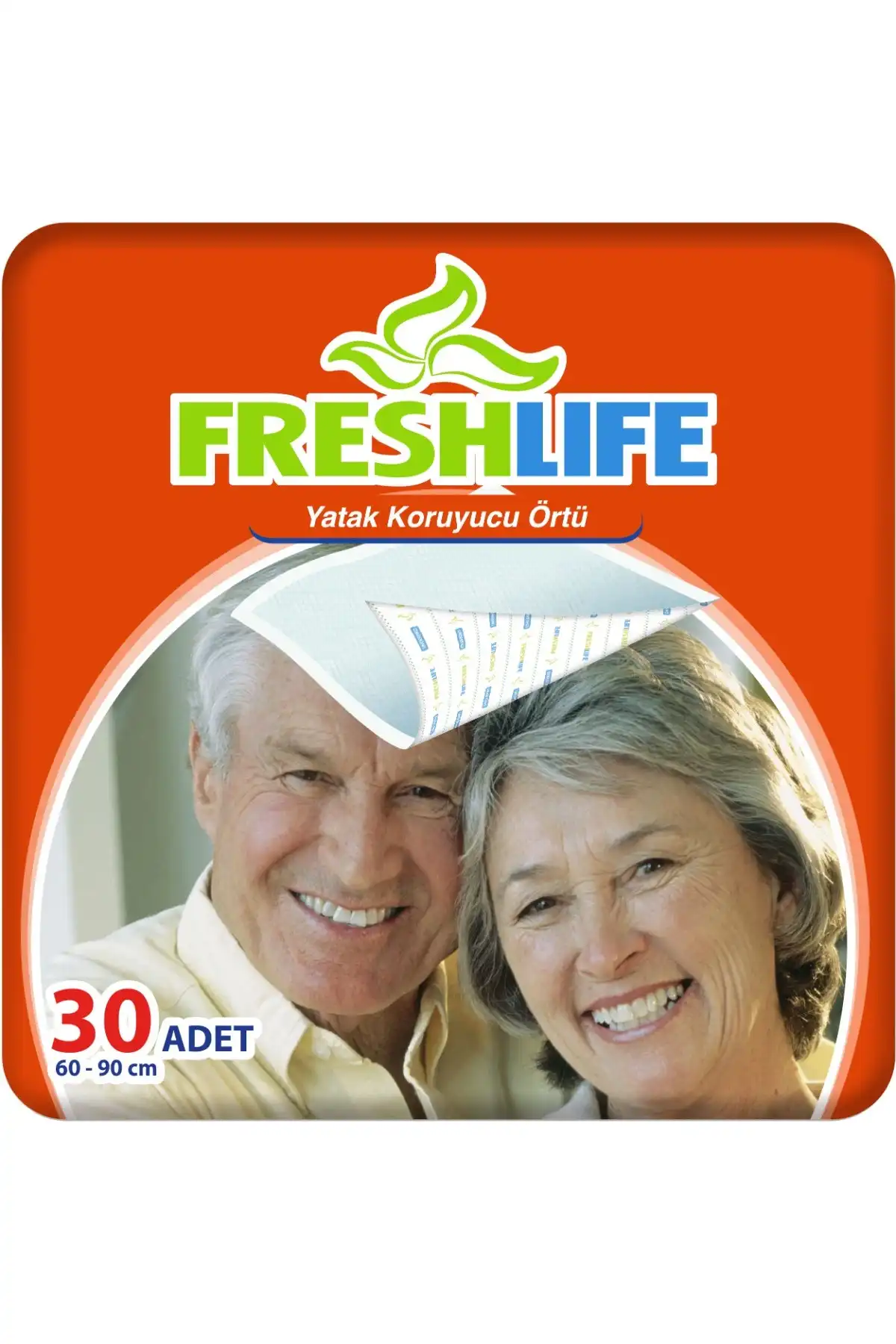 پوشش محافظ بستر FreshLife 60x90 سانتی متر 30 قطعه برند  Freshlife ( زندگی تازه ) 