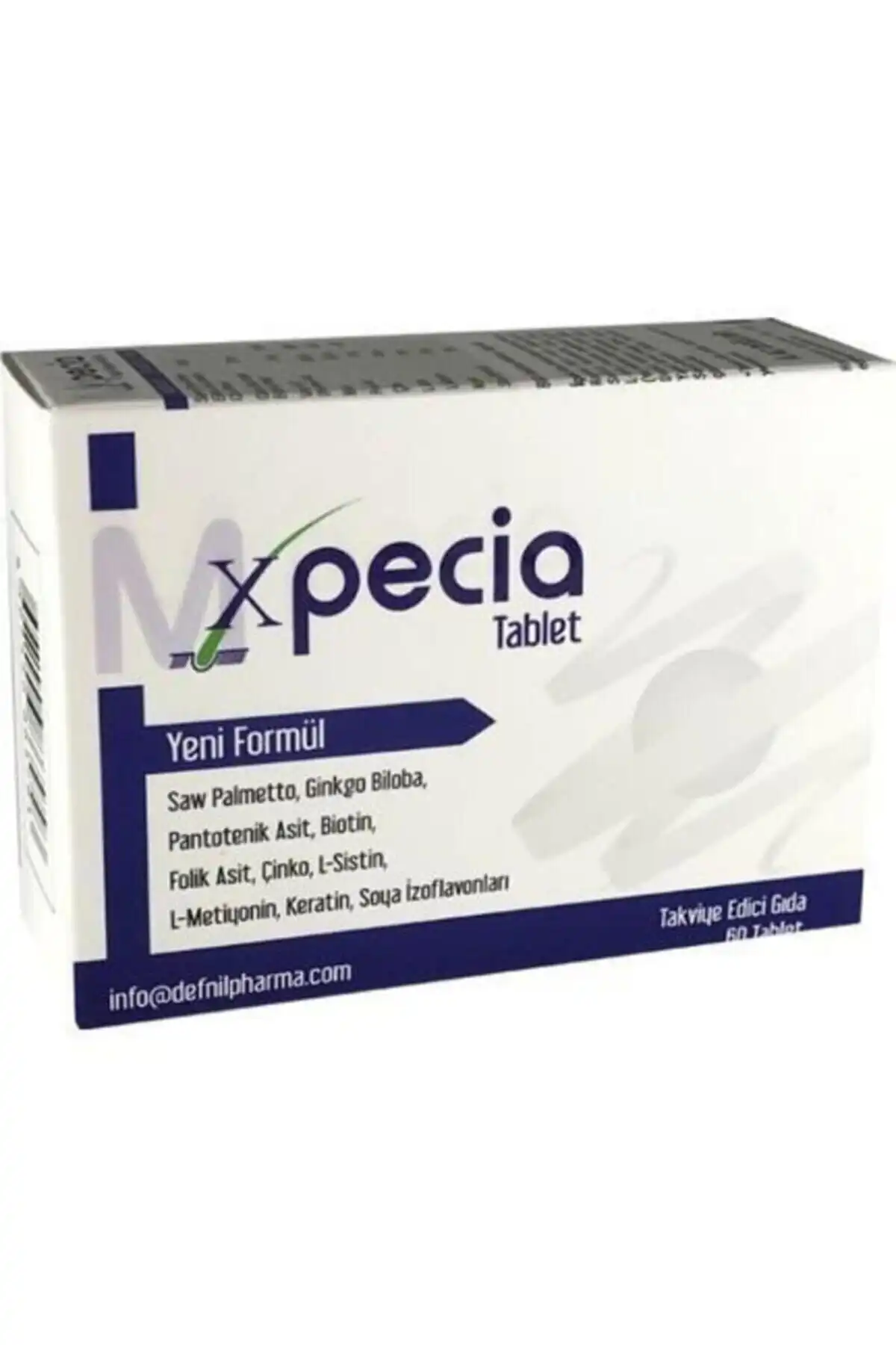 غذای تقویت کننده 60 قرص مردان Xpecia برند   Xpecia ( xpecia ) 