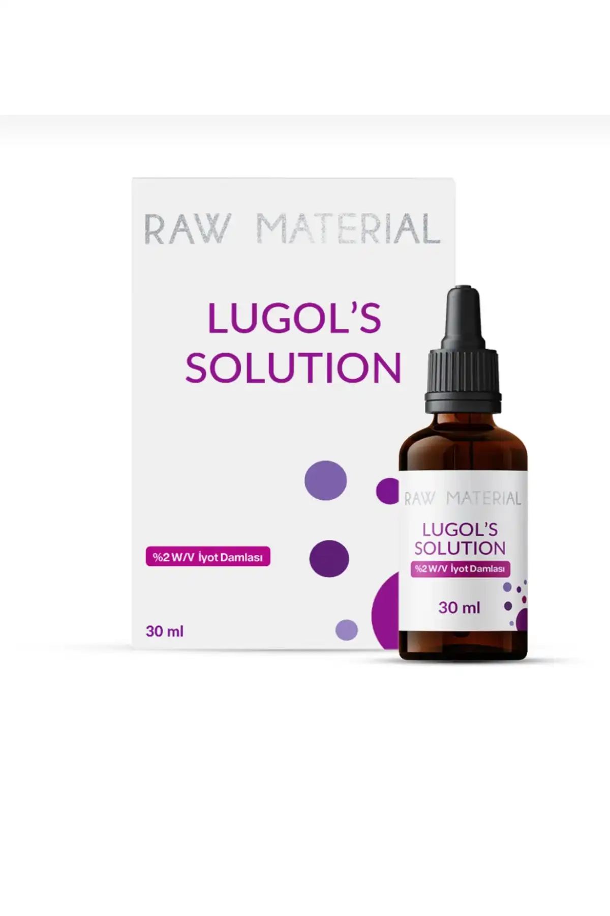 مارک های عمومی Lugols Solution 2 ٪ قطره 30 میلی لیتر برند   Genel Markalar ( برندهای عمومی ) 