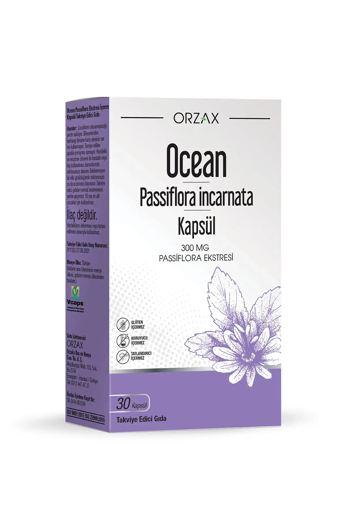 اقیانوس Passiflora 300 میلی گرم 30 کپسول برند   Ocean(اقیانوس)