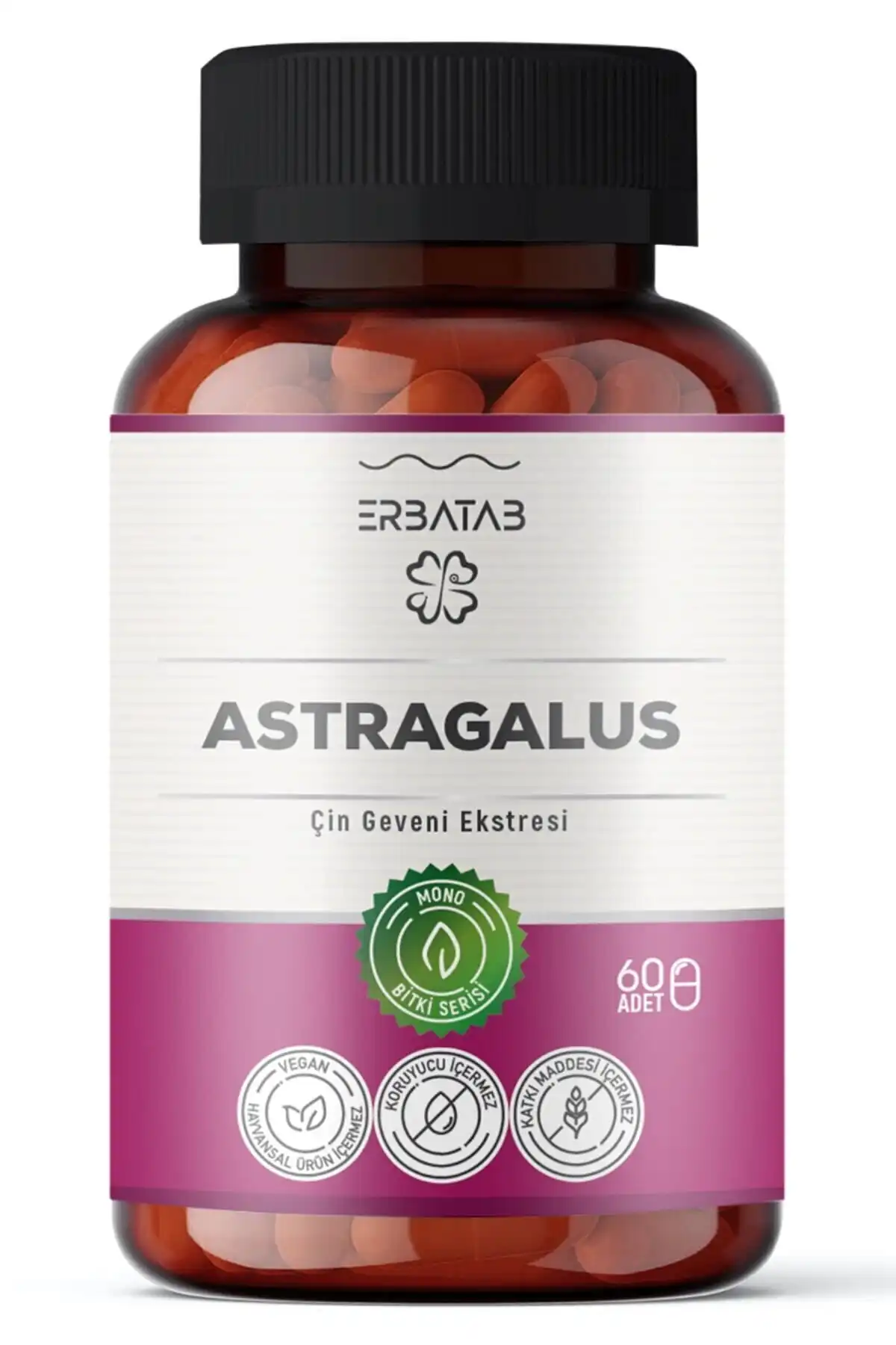 Erbatab Astragalus عصاره Geven چینی 60 کپسول برند   Erbatab ( ارباطب ) 