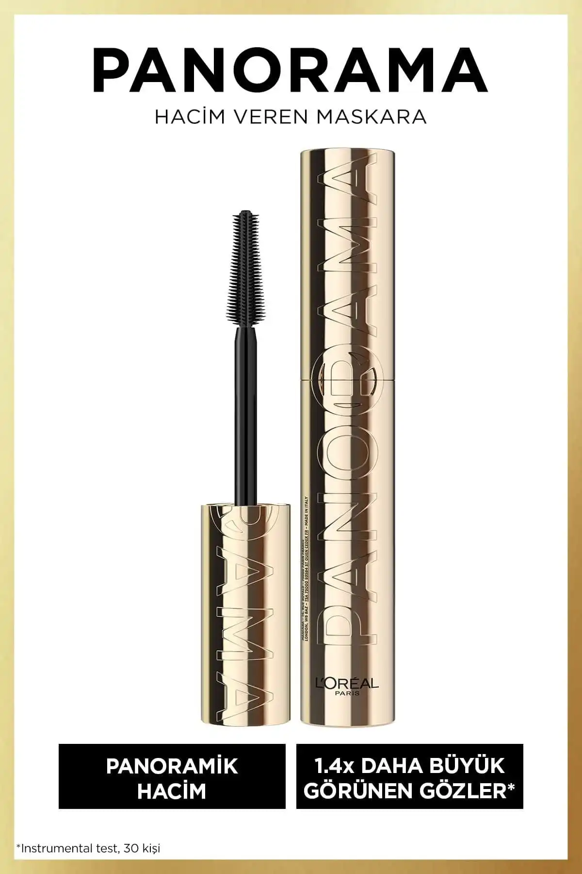 ریمل تلسکوپی کربن بلک - Black & ریمل مینی پارادایس 4.7 میلی لیتری برند   L'Oreal Paris(لورآل پاریس) به رنگ  