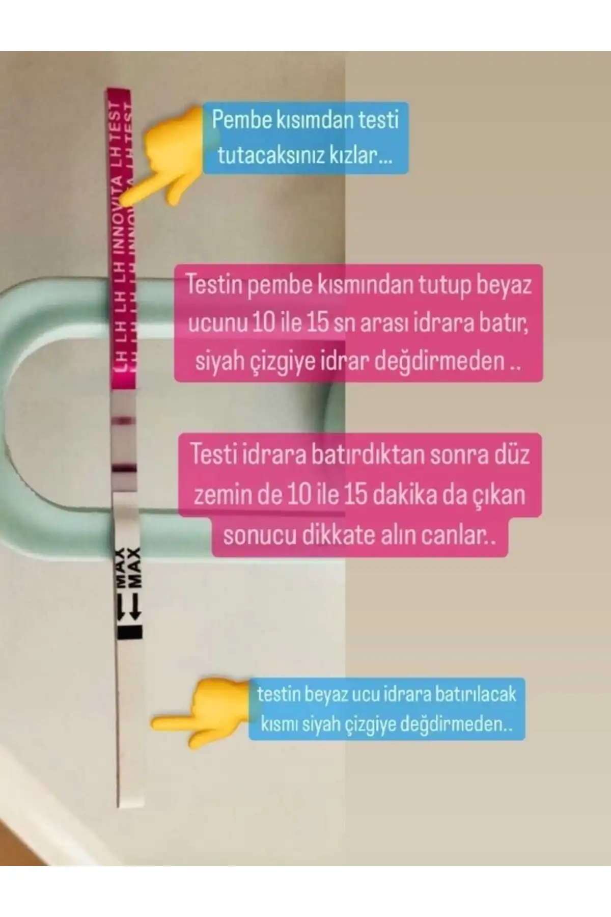 تست تخمک گذاری 30 قطعه Innovita 2 قطعه تست بارداری فوق العاده سریع برند  