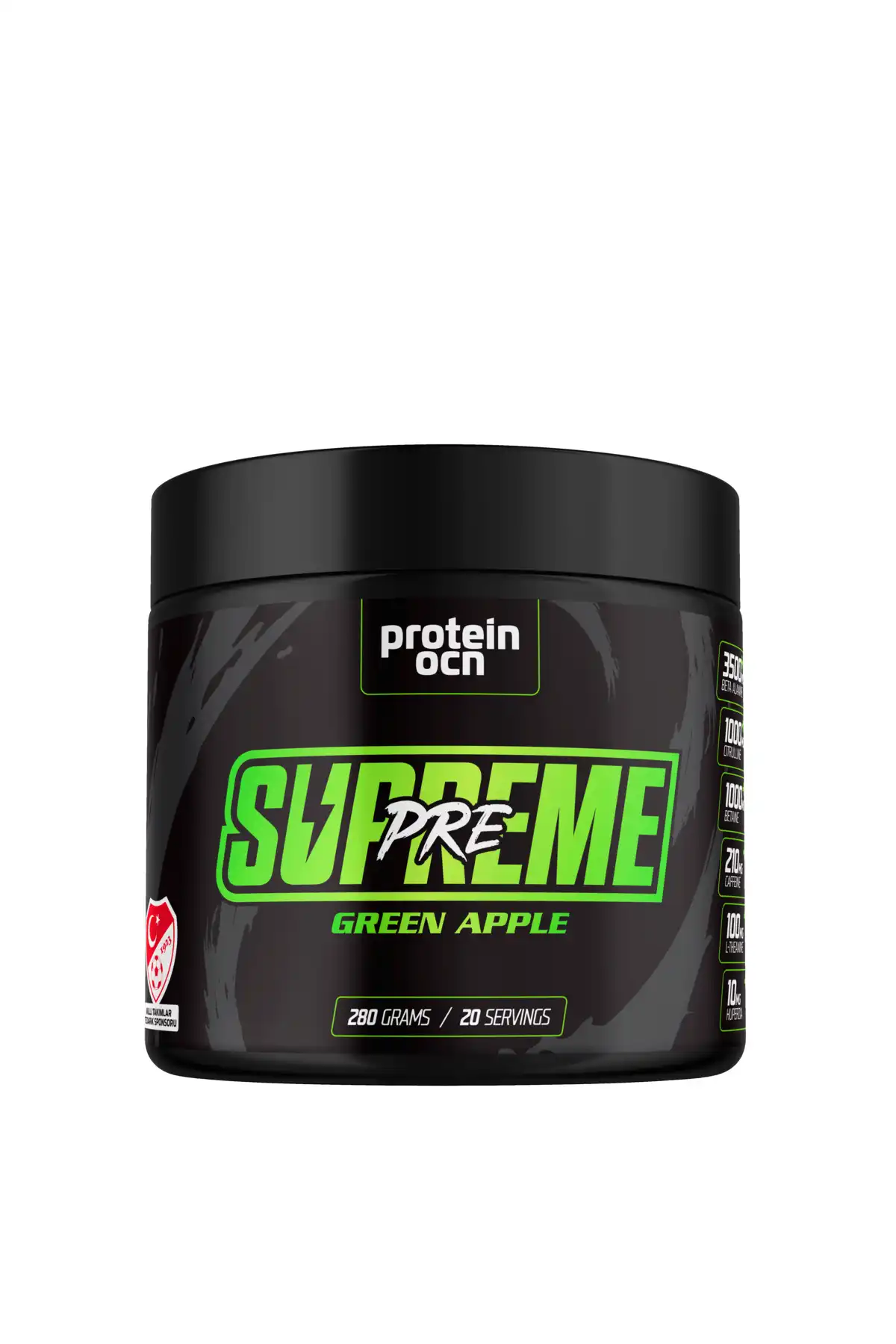 پیش نمایش پروتئینوس پیش از تمرین سیب عالی - 280G - 20 سرویس برند   Proteinocean ( پروتئینوسیان ) 