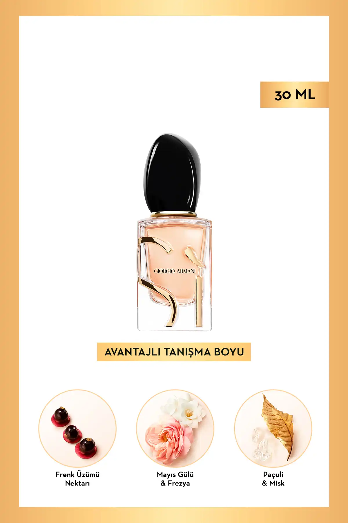 Si Edp 30 ml عطر زنانه 3605521816511 برند   Giorgio Armani ( جورجیو آرمانی )  در دسته عطر و ادکلن