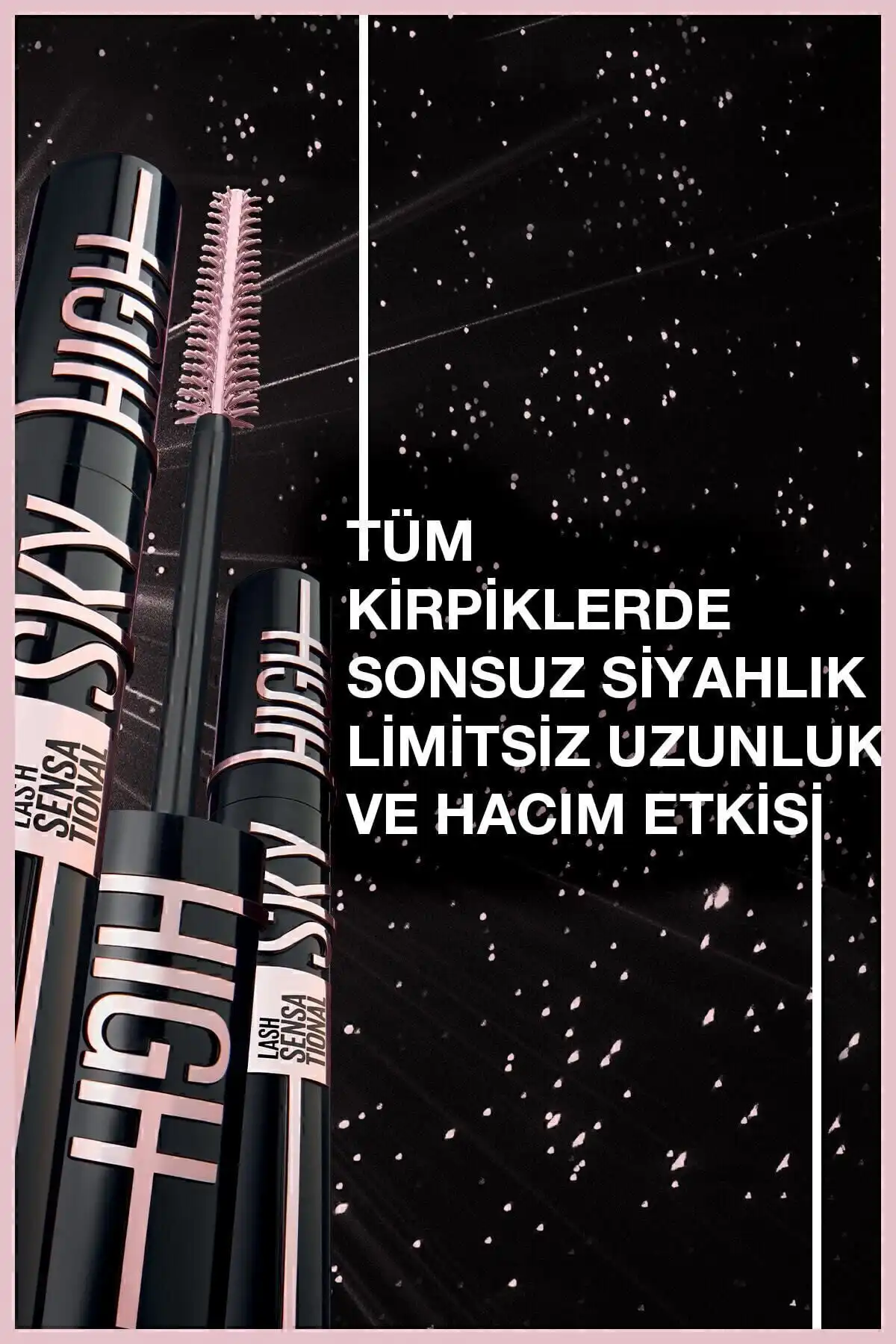 ریمل مشکی Lash Sensational Sky High Cosmic برند   Maybelline New York(میبلین نیویورک) به رنگ  