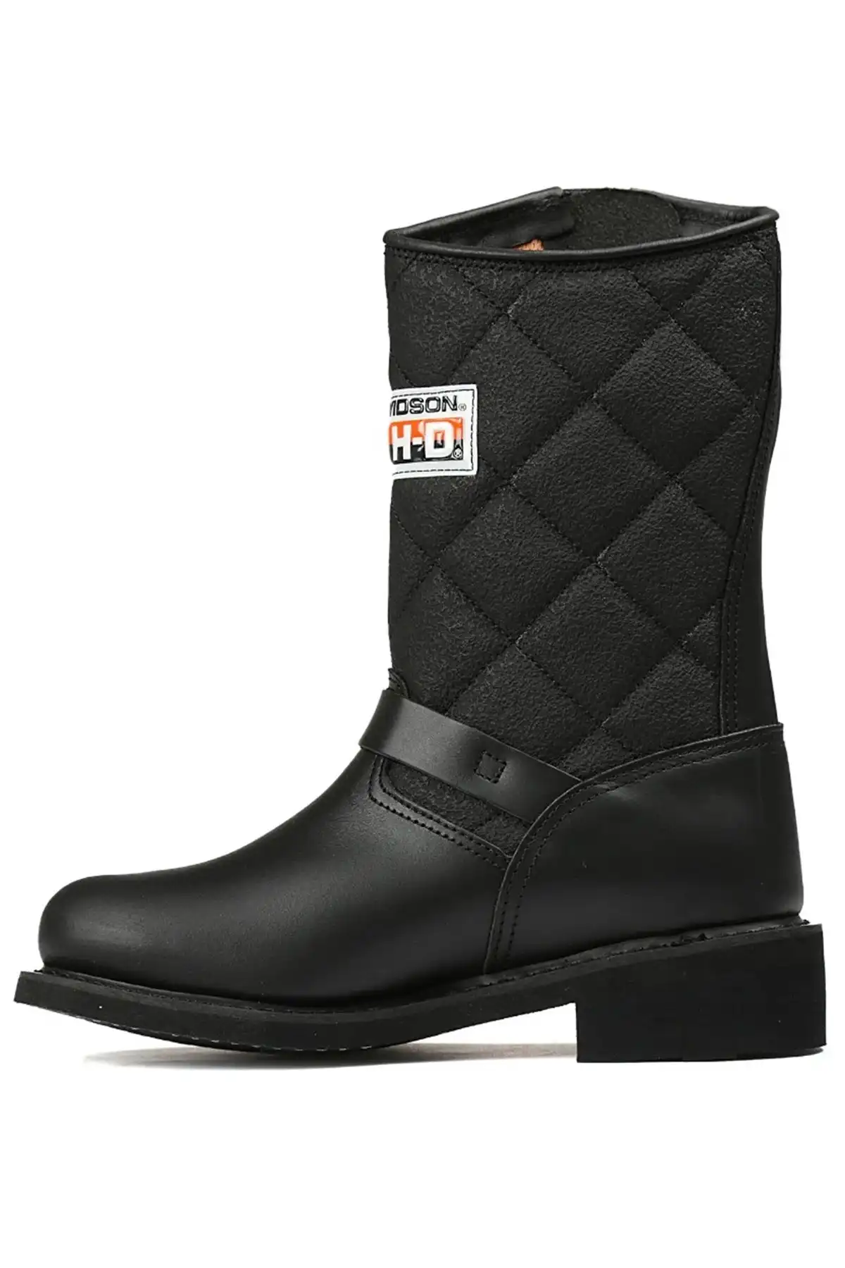 چکمه های زنانه چرم مشکی Laconia برند   Harley Davidson ( هارلی دیویدسون )  به رنگ  مشکی