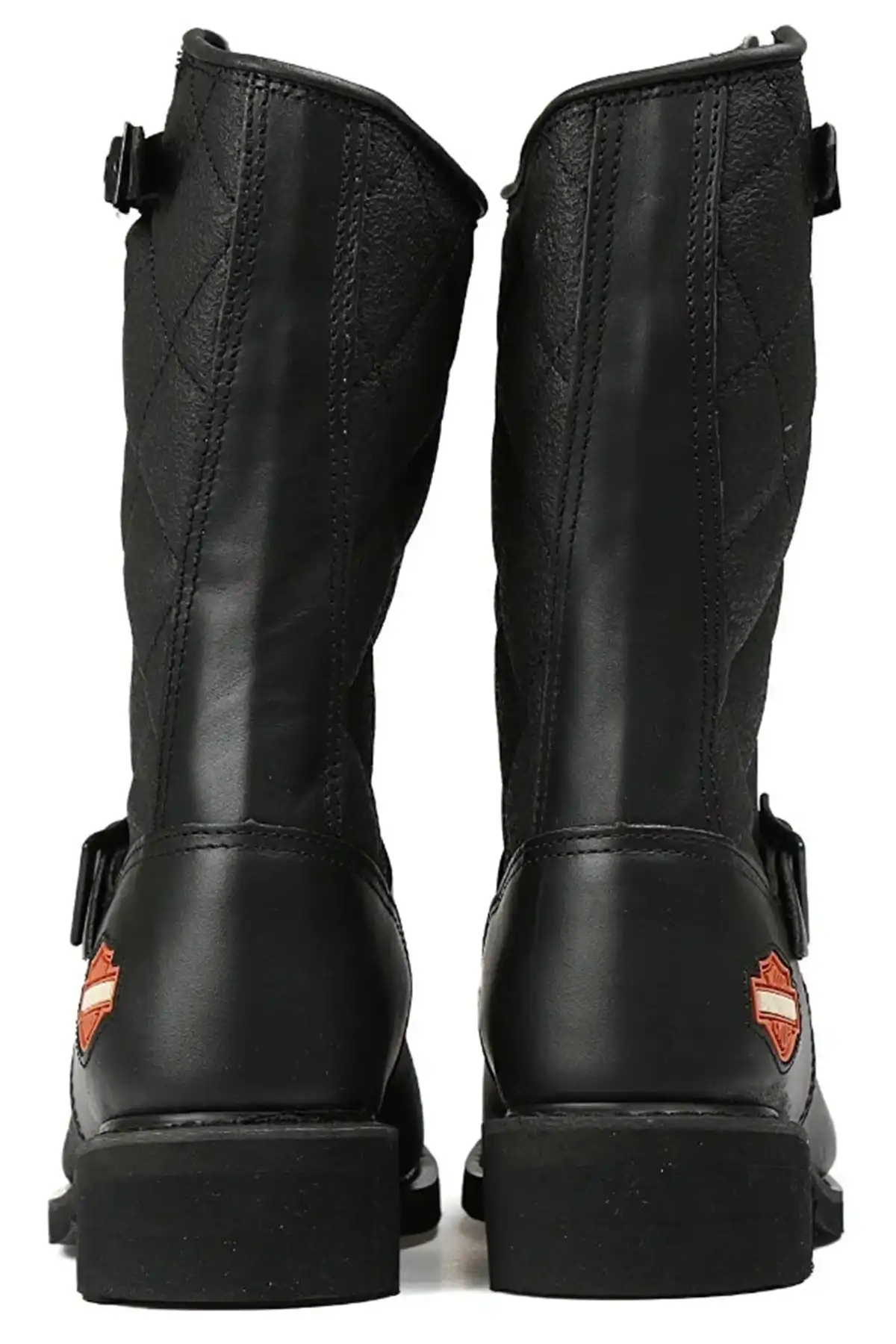 چکمه های زنانه چرم مشکی Laconia برند   Harley Davidson ( هارلی دیویدسون )  به رنگ  مشکی