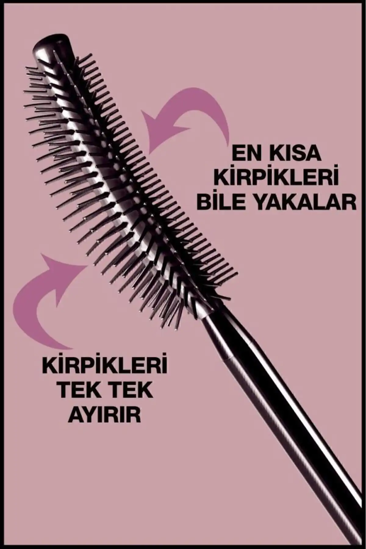 ریمل مشکی ضدآب Lash Sensational با جلوه فن و تقویت کننده; ریمل Mini Lash Sensational 4.5 ML برند   Maybelline New York(میبلین نیویورک) به رنگ  مشکی