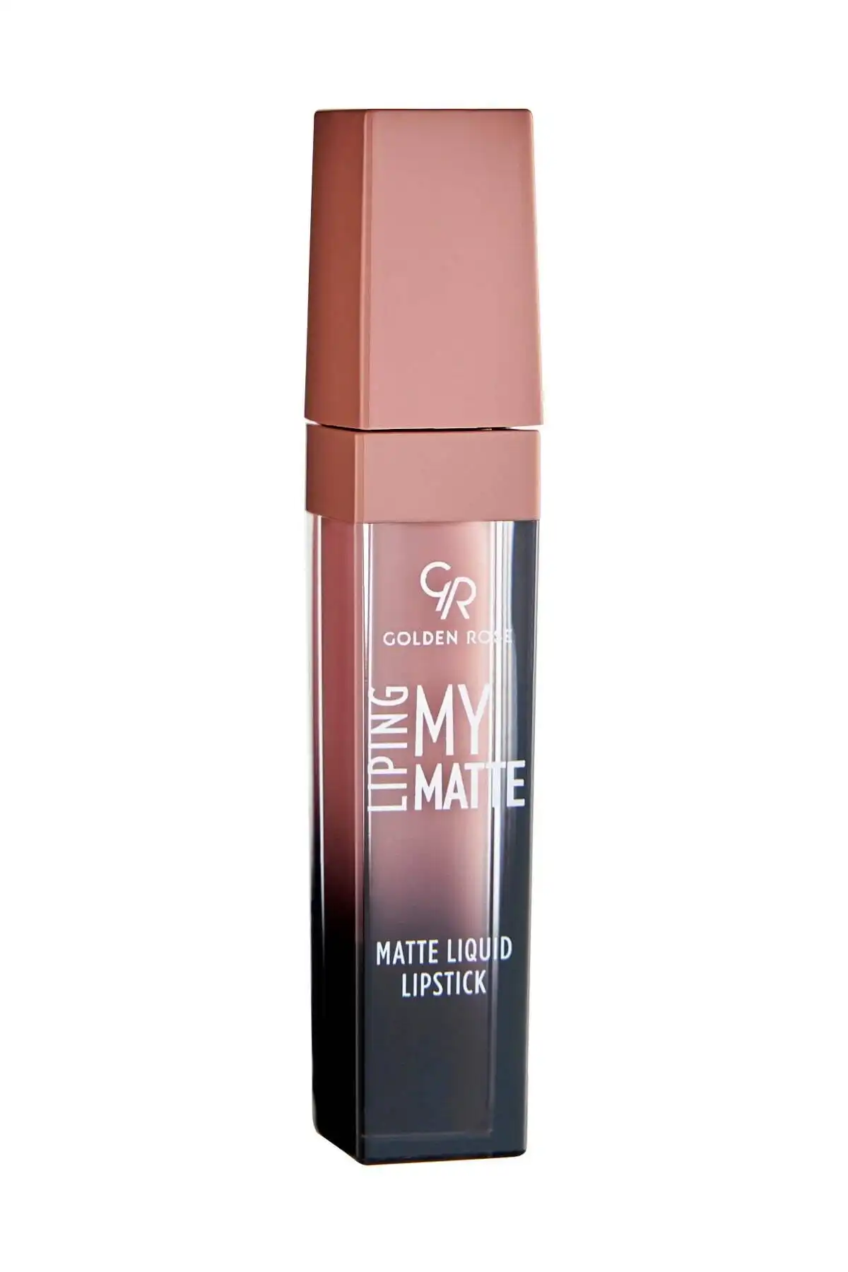 Liping My Matte No:02 - Liquid Matte Lipstick برند   Golden Rose(رز طلایی) به رنگ  سفید در دسته حالت دهنده مو
