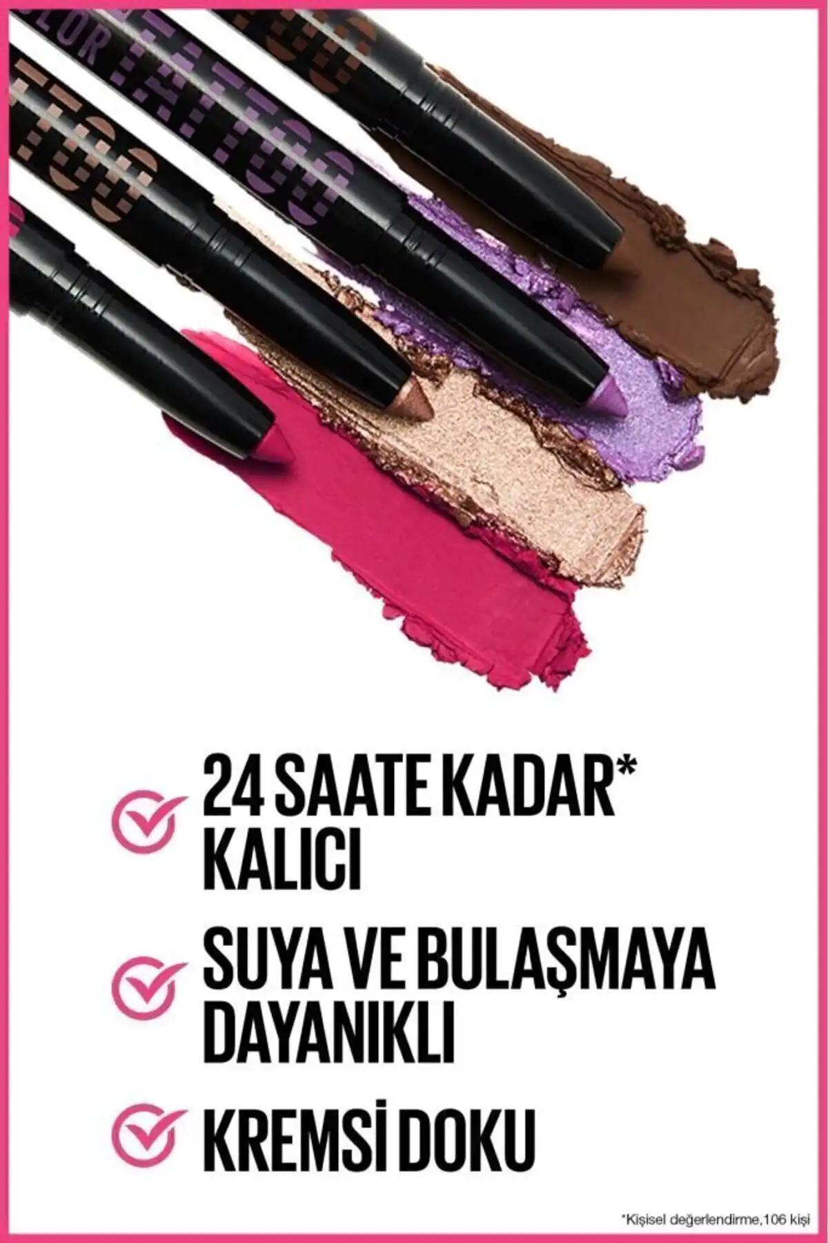 تاتو رنگی 24H Eye Stix Eyeshadow - شجاعانه برند   Maybelline New York(میبلین نیویورک) به رنگ   بژ